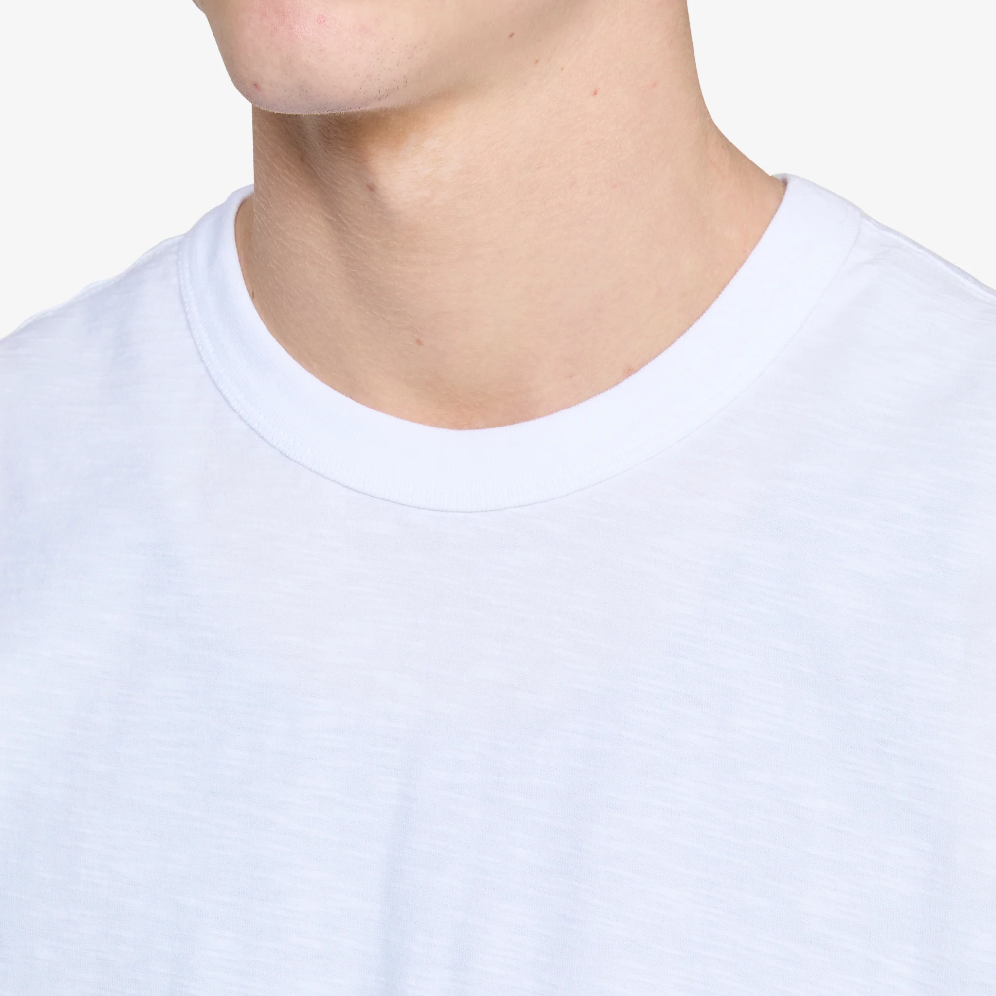 Slub T-Shirt White - Image 2