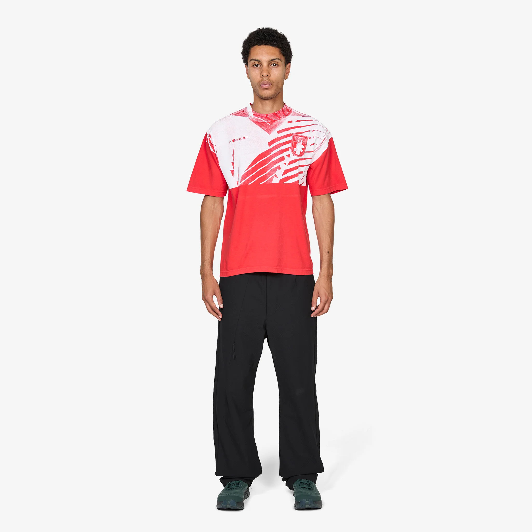 Soccer Jersey 2 T-Shirt Tomato - Image 3