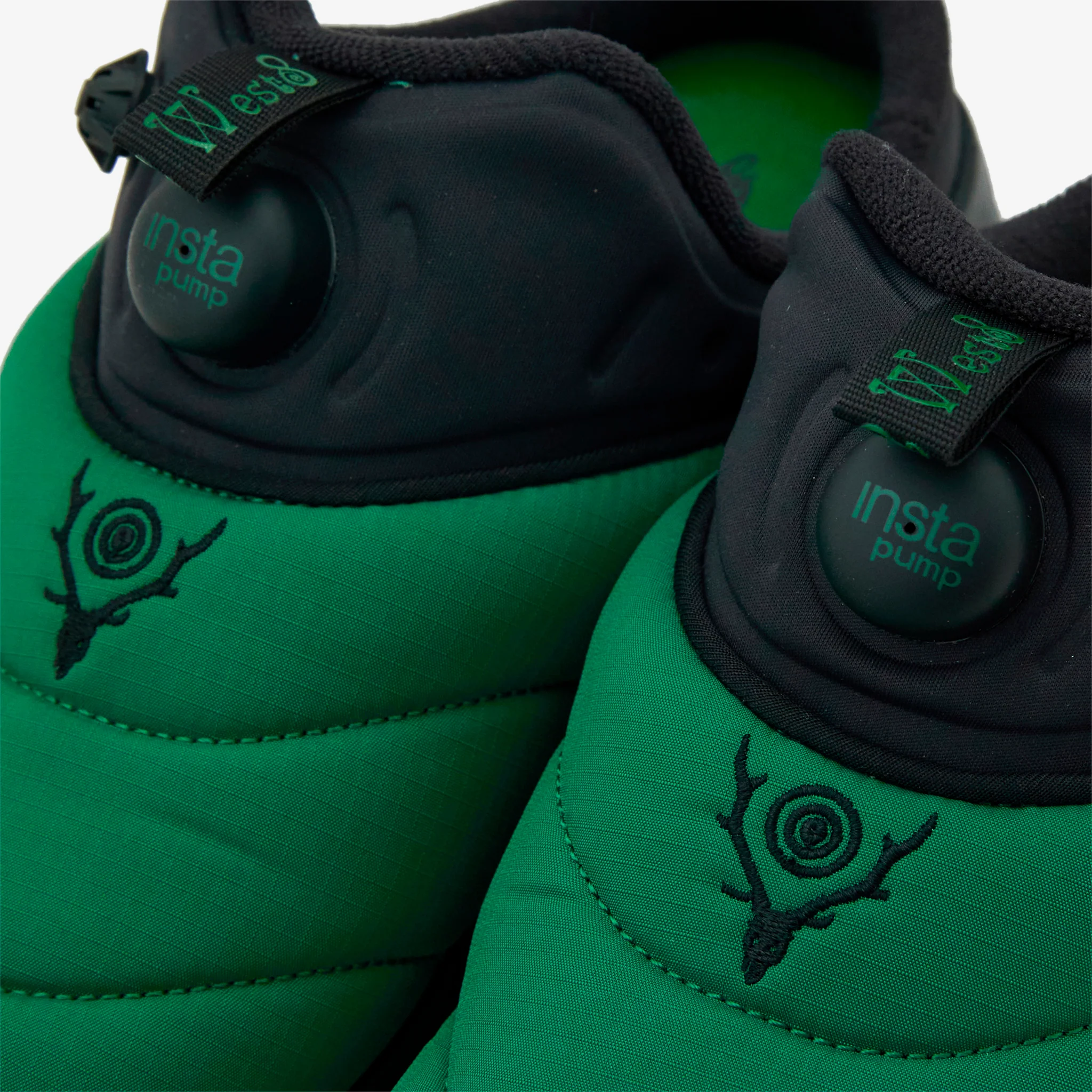 South2 West8 x Instapump Fury Mule Green | Black - Image 4