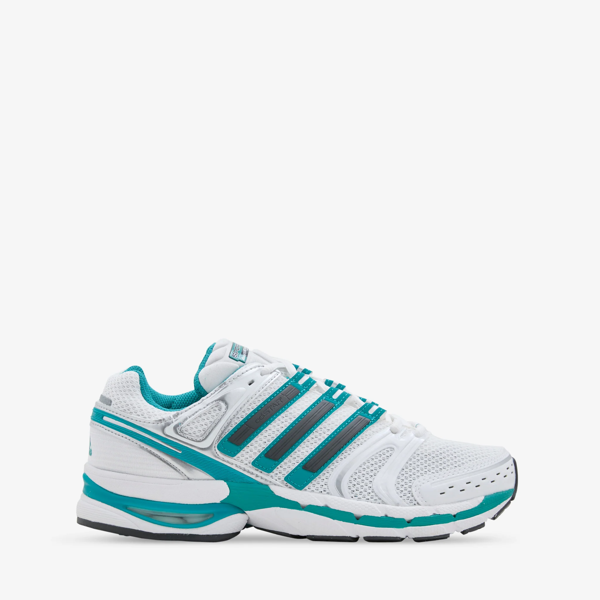 Sporty & Rich x Women's Adistar Control 5 Cloud White | Carbon | Pure Teal - Image 2