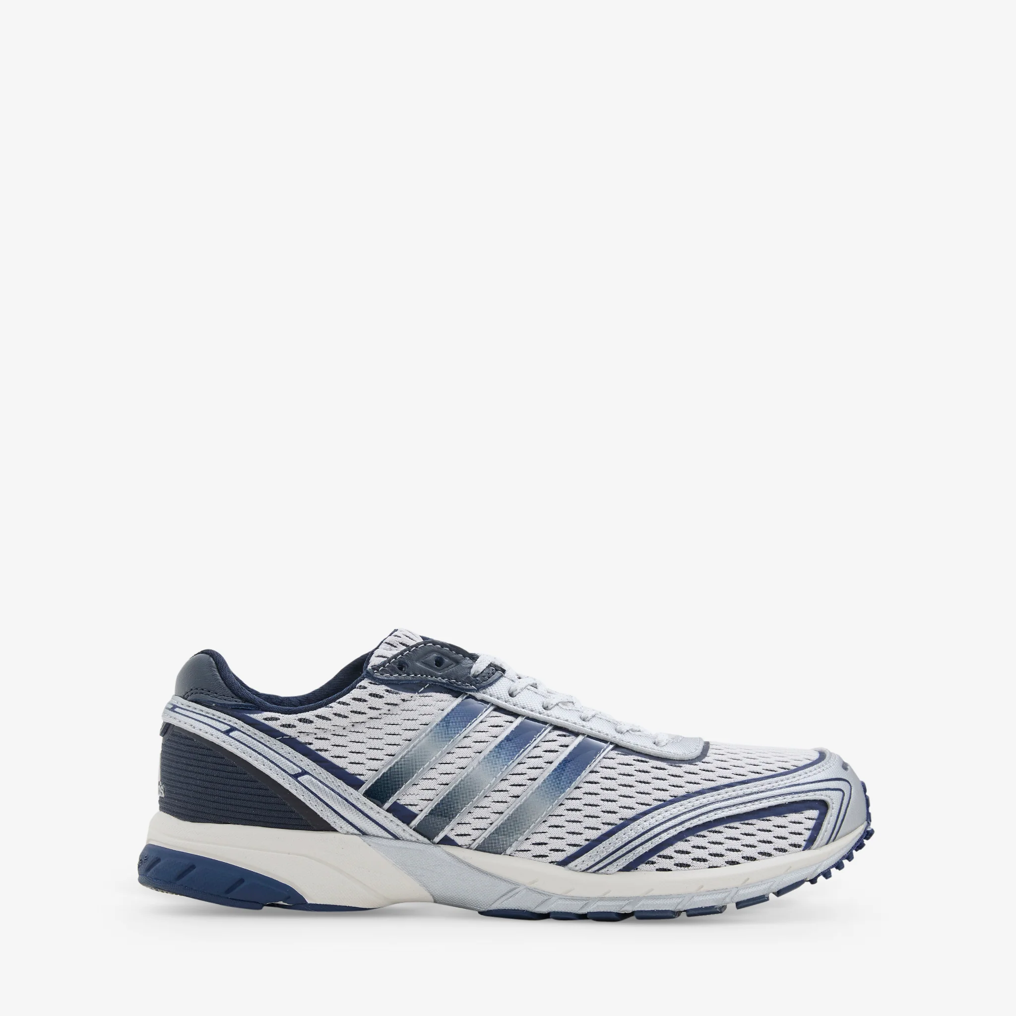 Sporty & Rich x Women's Adizero Adios Cloud White | Collegiate Navy | Cloud White - Image 2