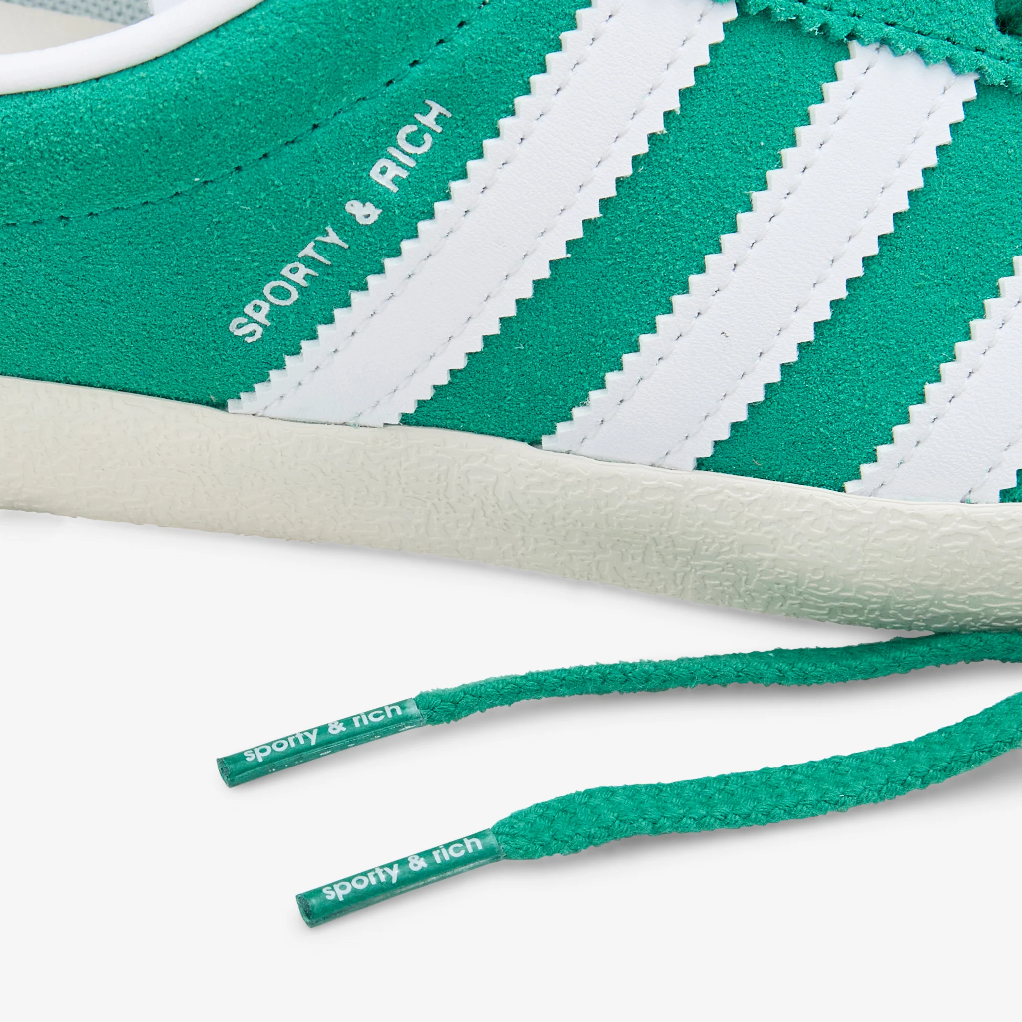 Sporty & Rich x Women's Blanc Court Green | Cloud White | Off White - Image 6
