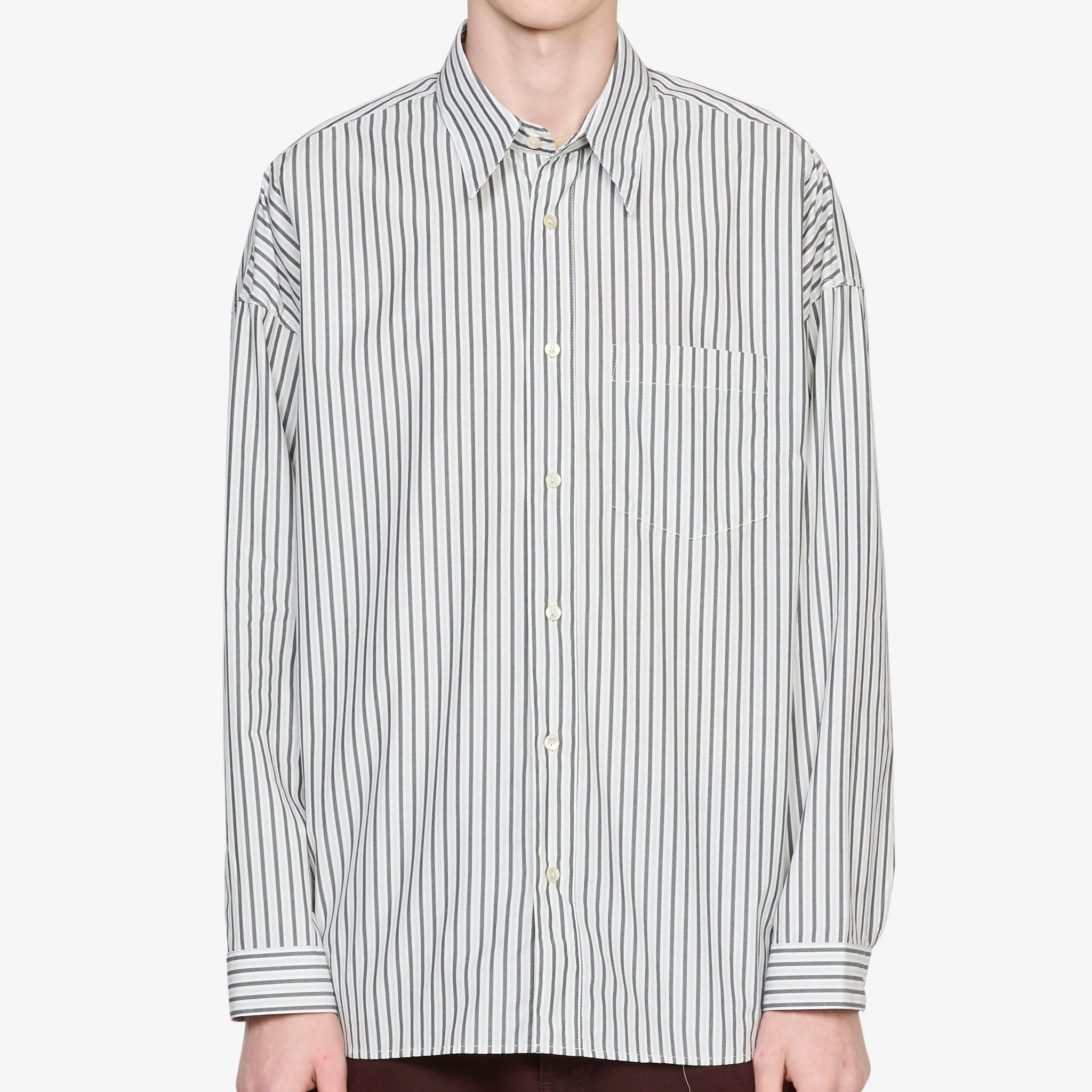 Stable Shirt Antracite Stripe - Image 5