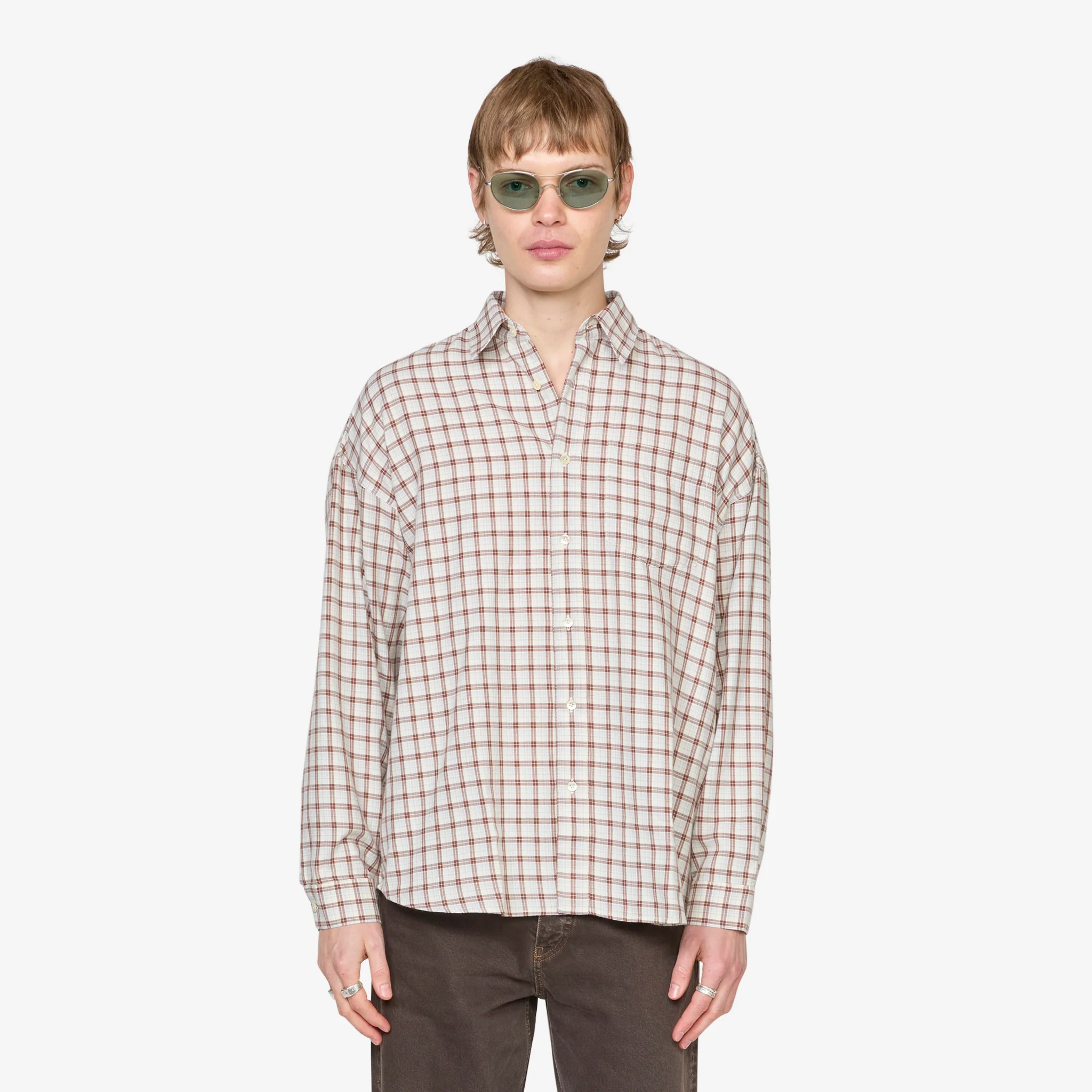 Stable Shirt Brown Check