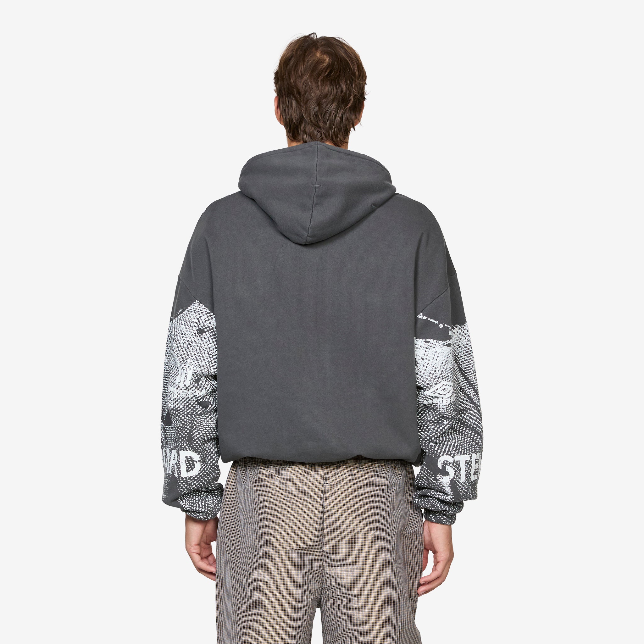 Steward Vest Masked Hoodie Dark Grey - Image 3