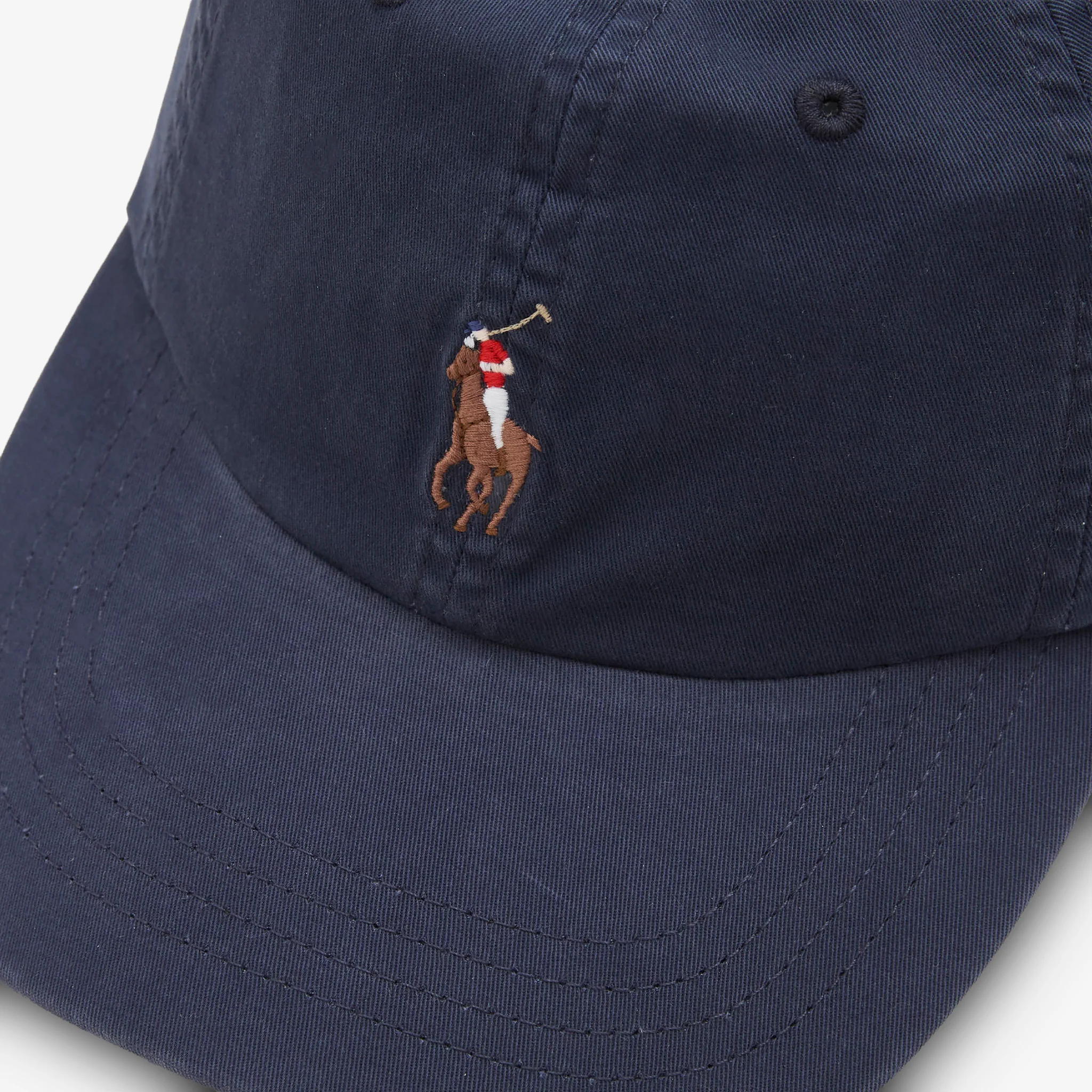 Stretch-Cotton Twill Ball Cap Nautical Ink - Image 3