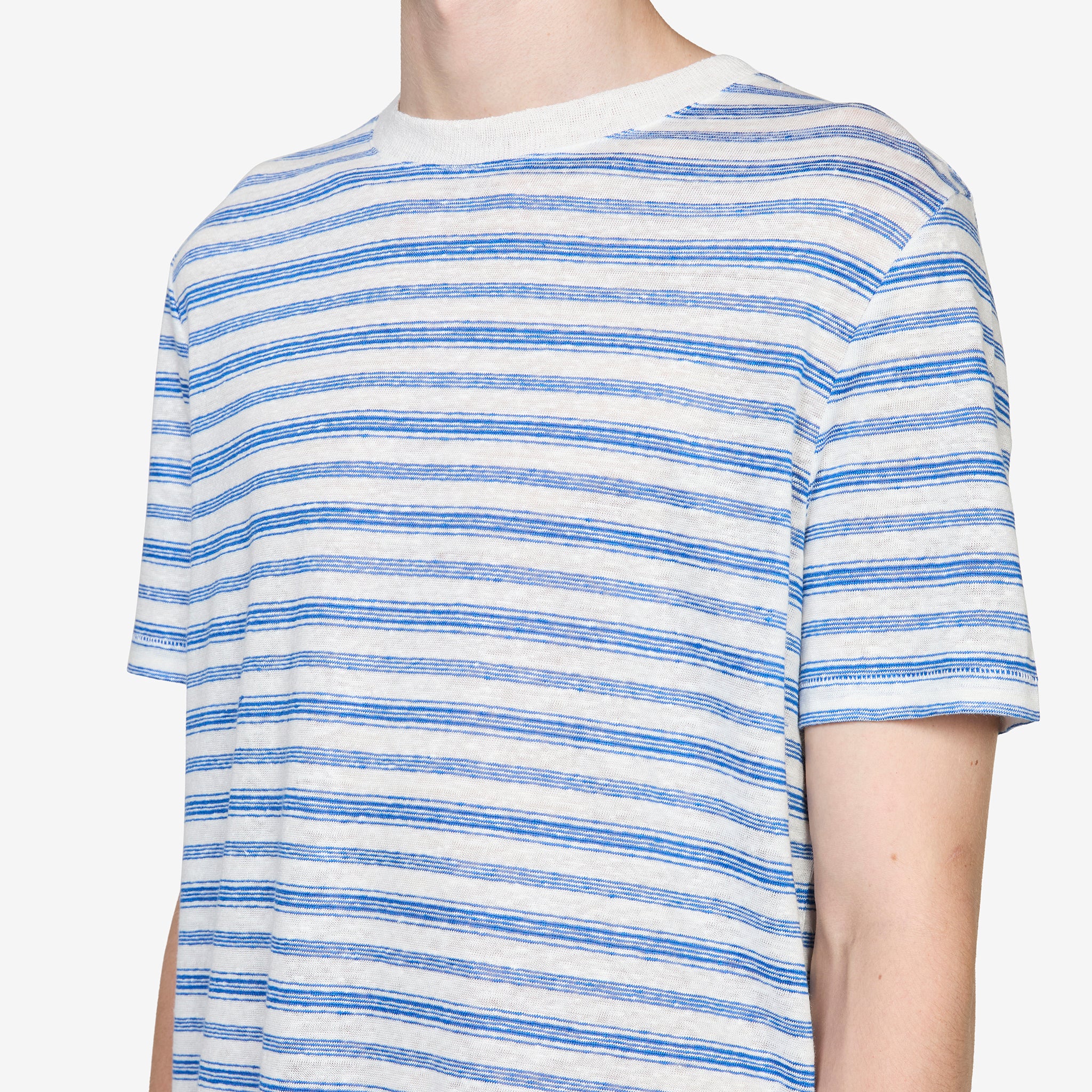 Striped T-Shirt Blue - Image 3