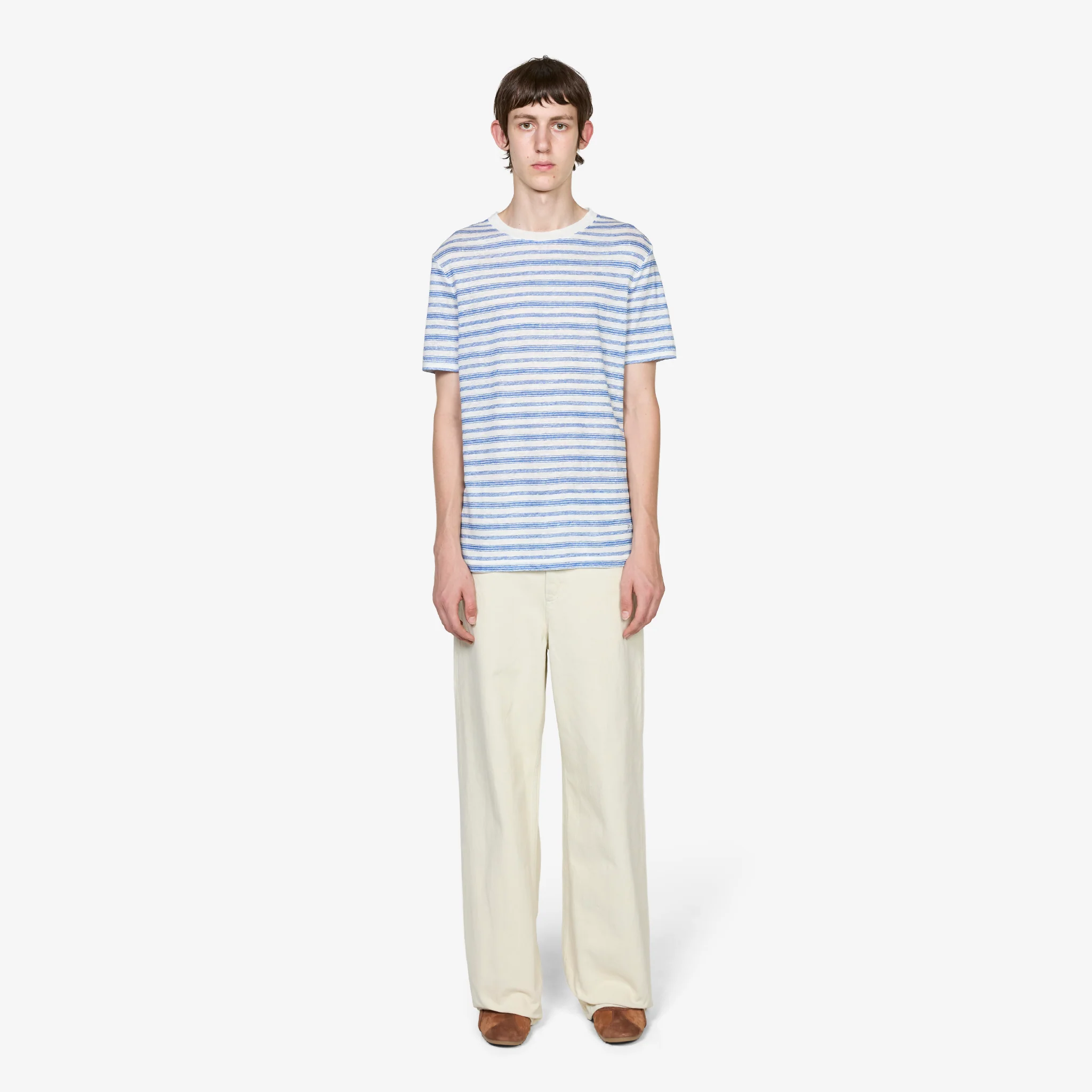 Striped T-Shirt Blue - Image 4