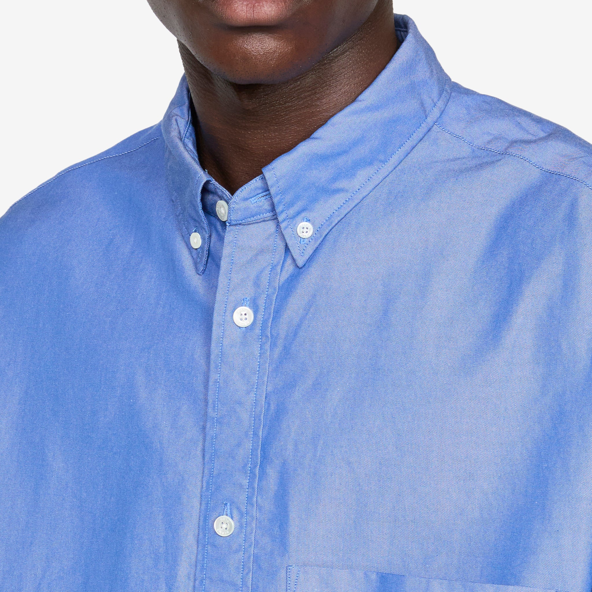 Studio Nicholson x Lisa Oxford Shirt Blue - Image 2