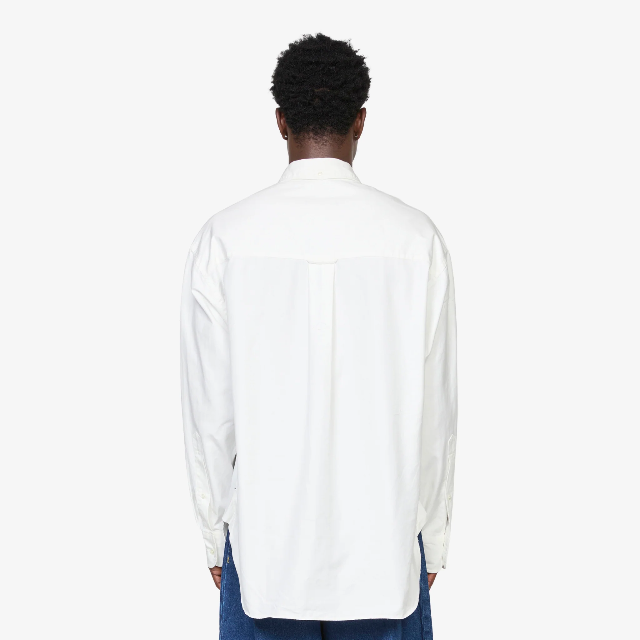 Studio Nicholson x Lisa Oxford Shirt White - Image 3
