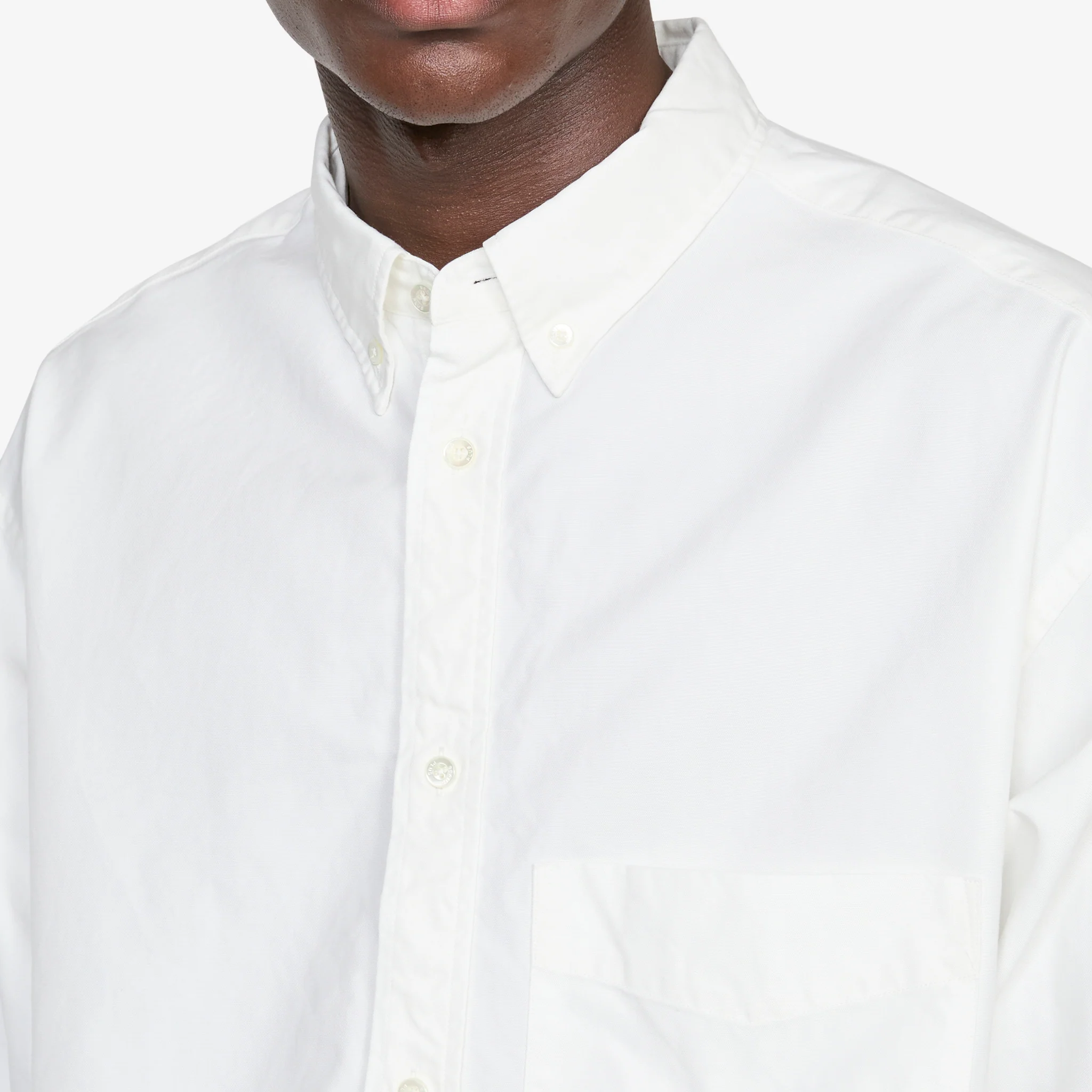 Studio Nicholson x Lisa Oxford Shirt White - Image 4