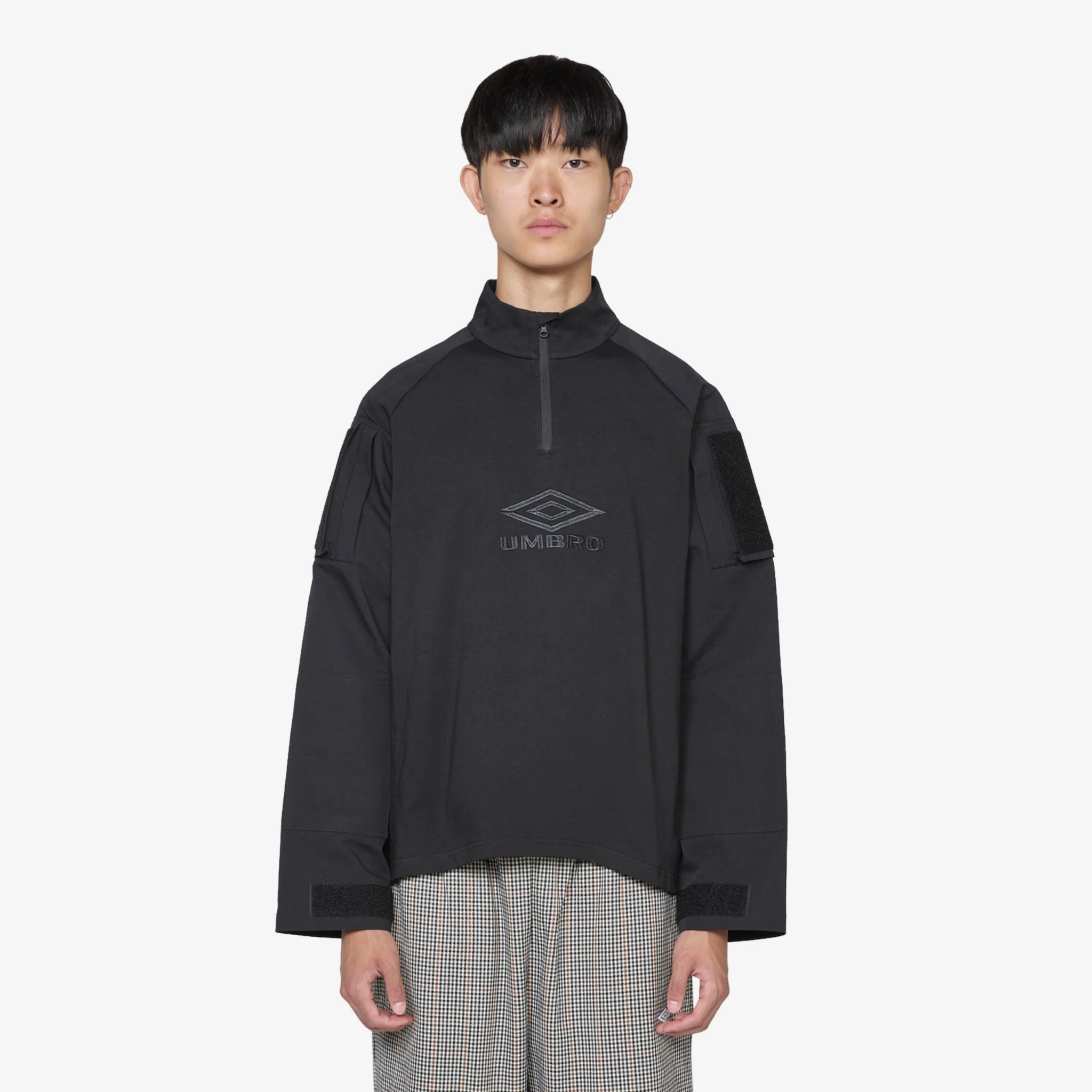 Tactical Half Zip Black