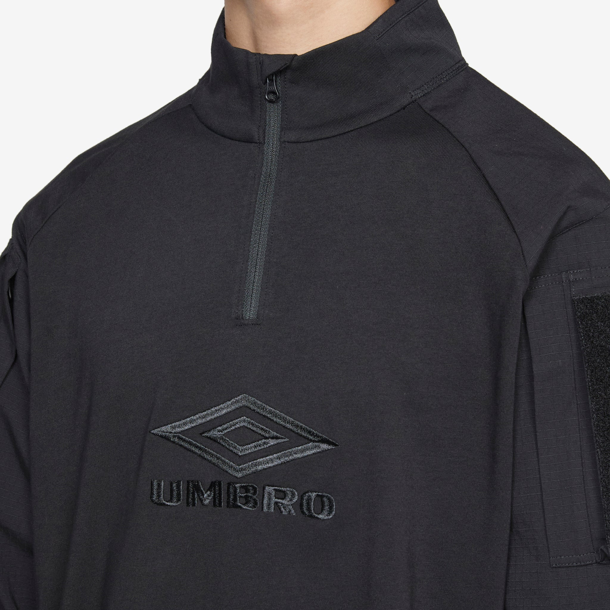Tactical Half Zip Black - Image 4