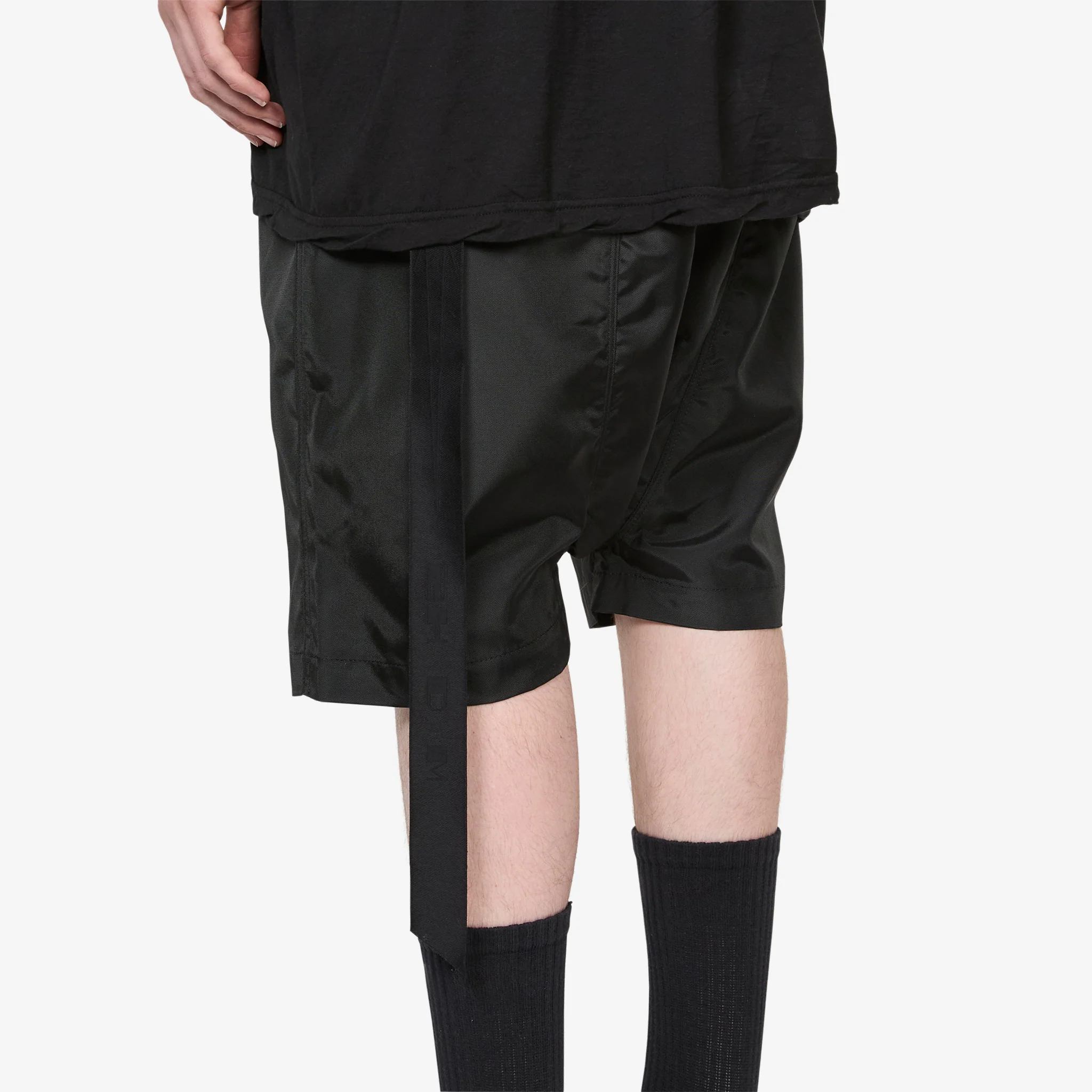 Tommy T-Shirt Black Cotton Gauze Jersey - Image 3