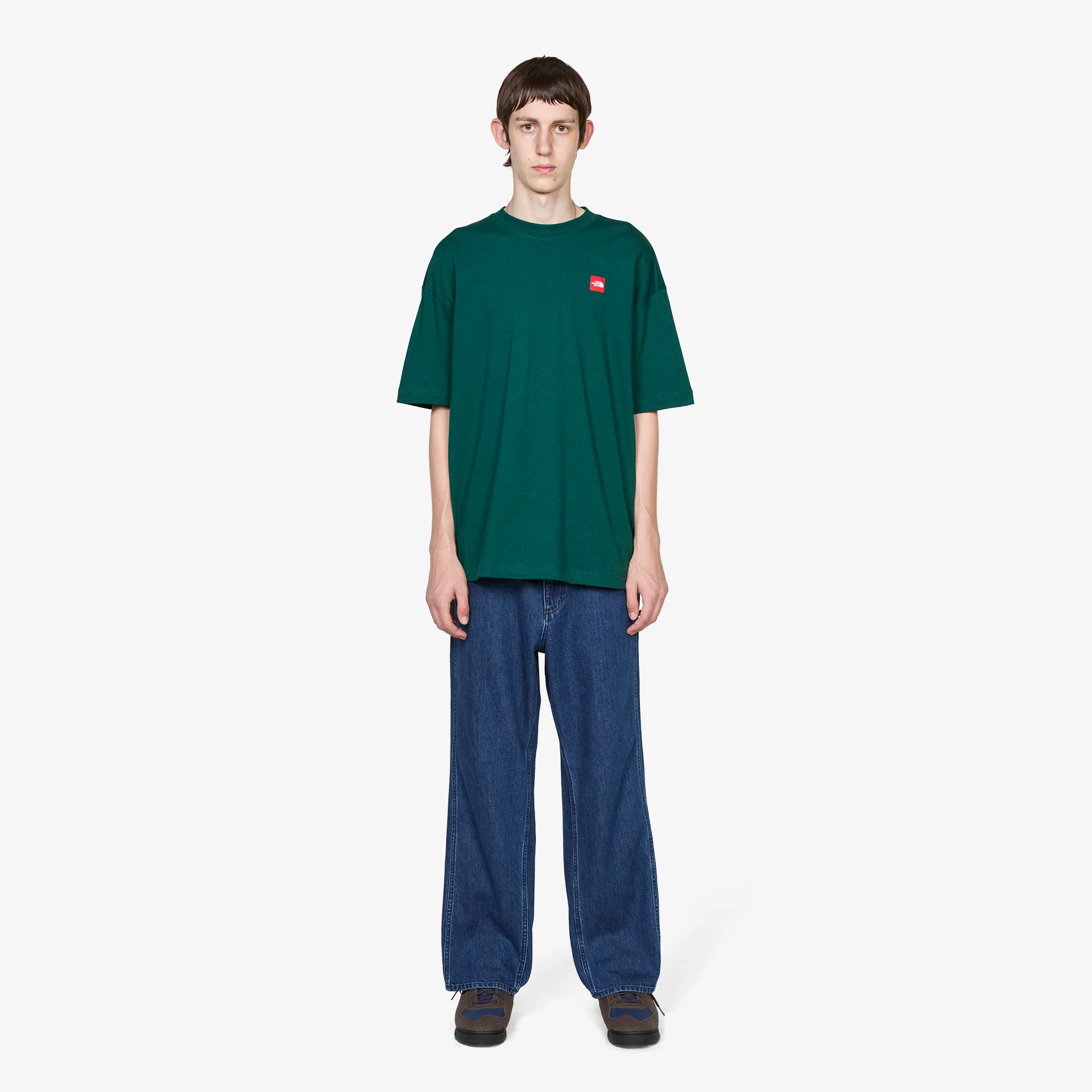 Triple Side Seam Denim Pants Estate Blue - Image 5