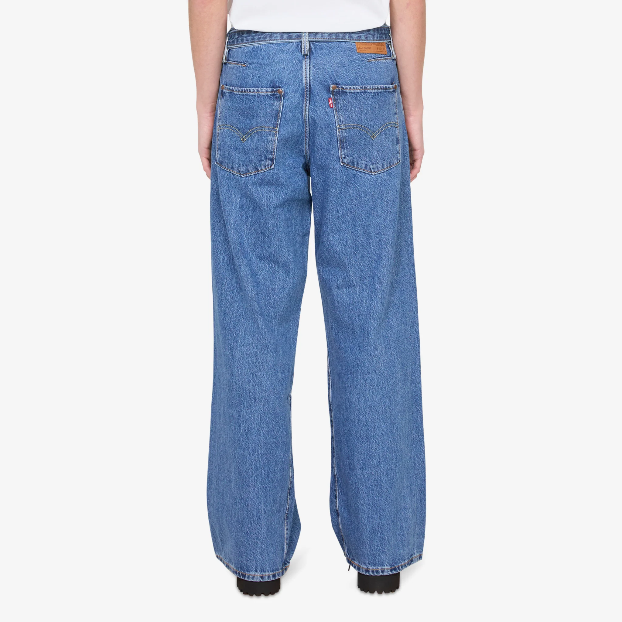 Twisted Baggy Wide Jeans Lets Do The Twist - Image 3