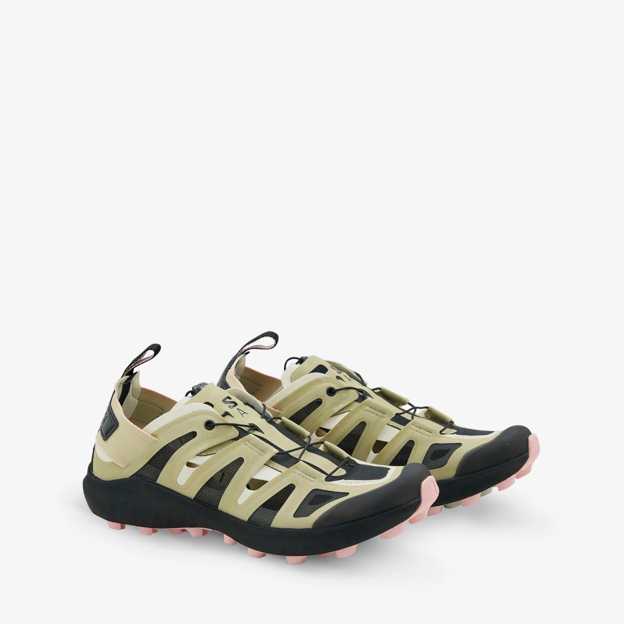Udara Advanced Pale Olive Green | Black | Impatiens Pink