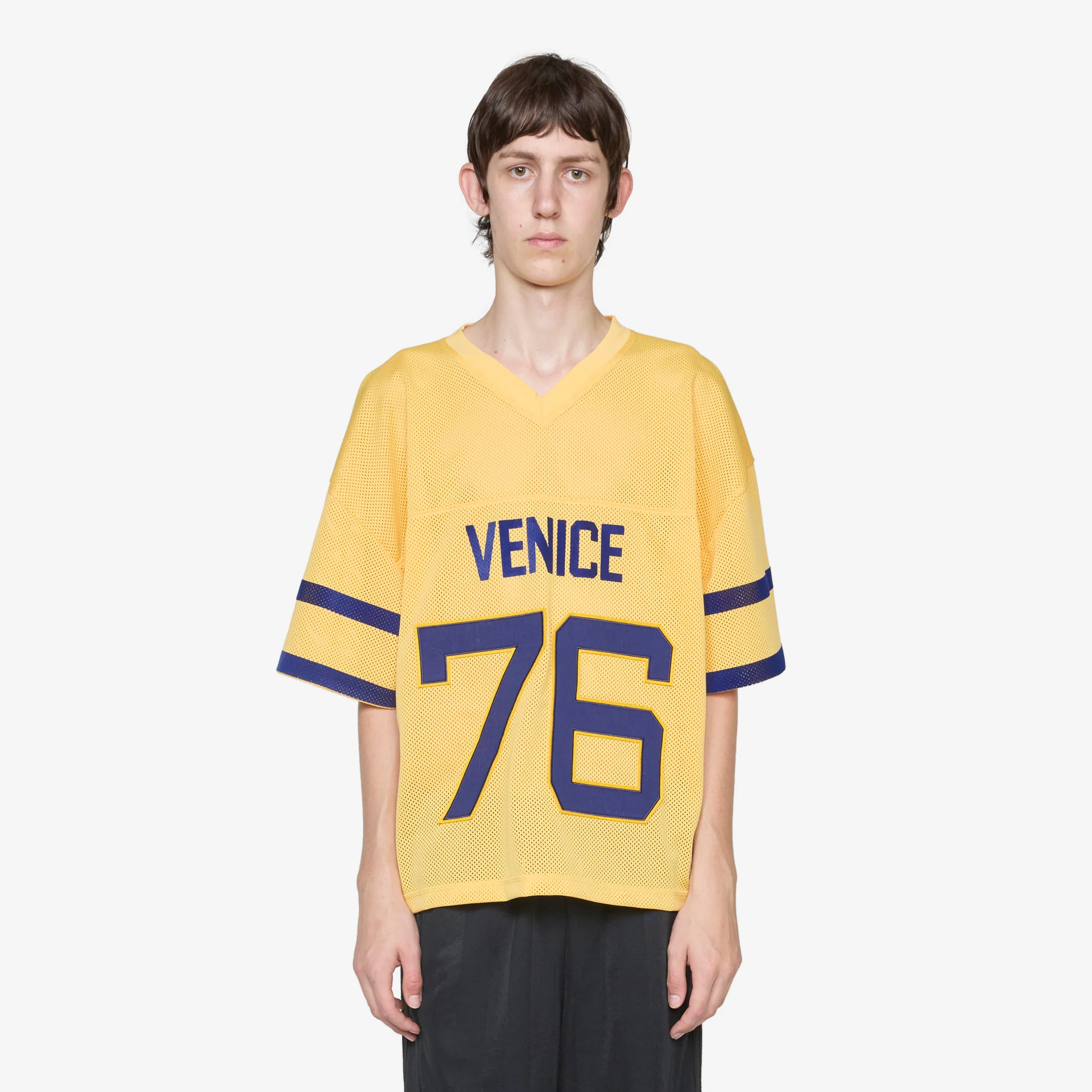 Venice 76 Football Top Yellow