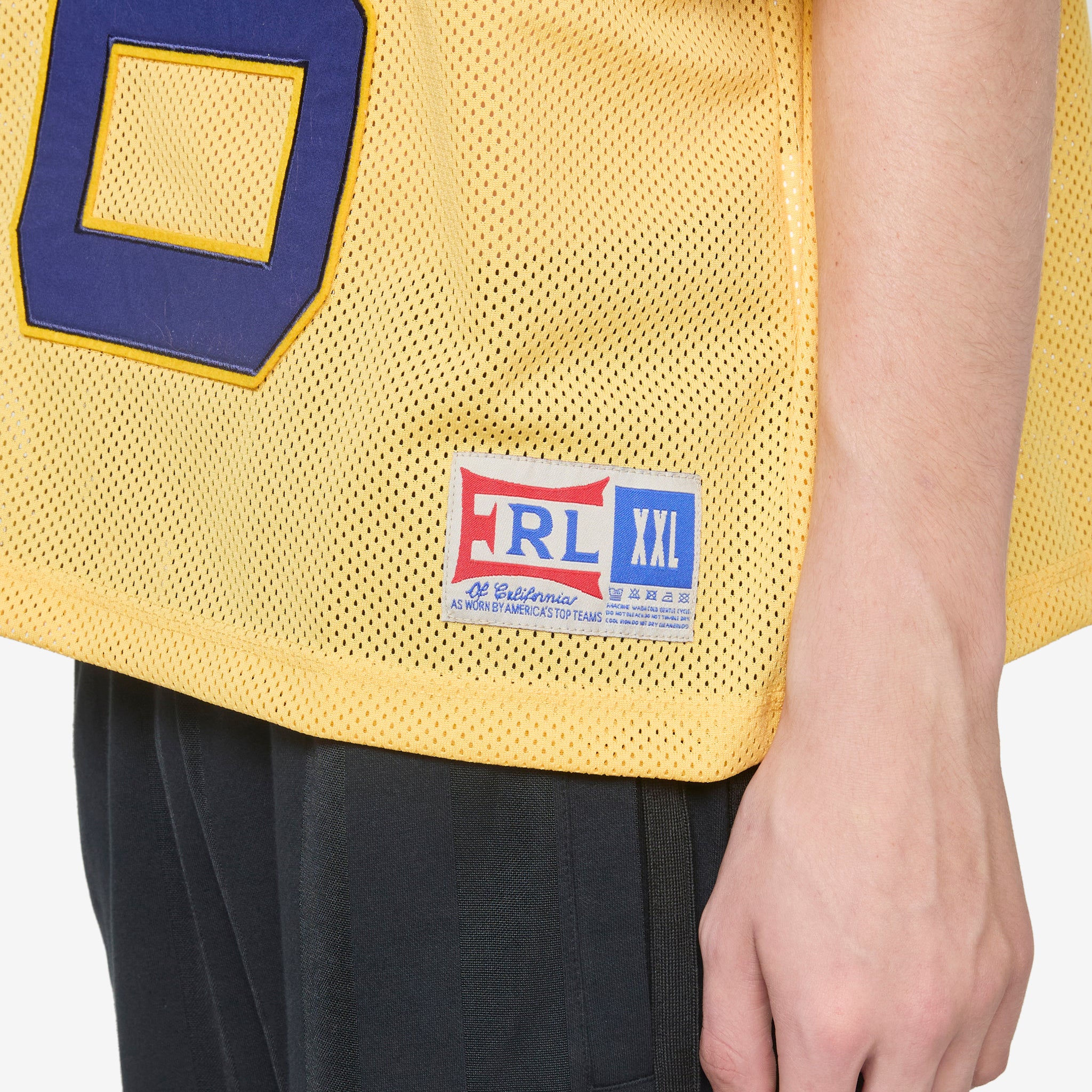 Venice 76 Football Top Yellow - Image 3