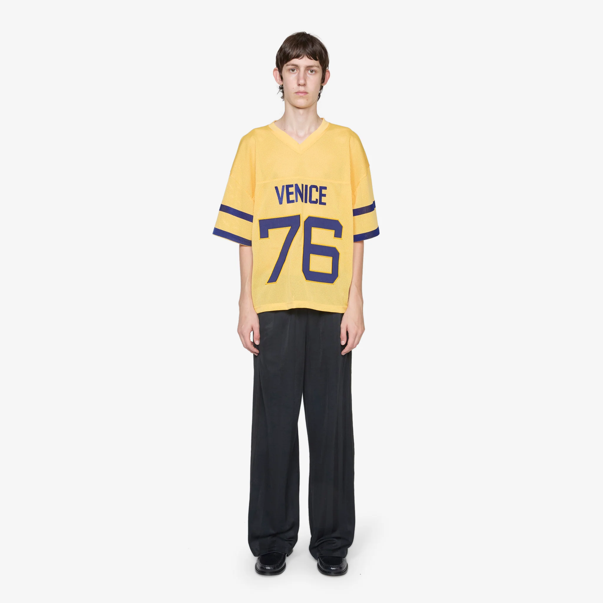 Venice 76 Football Top Yellow - Image 6