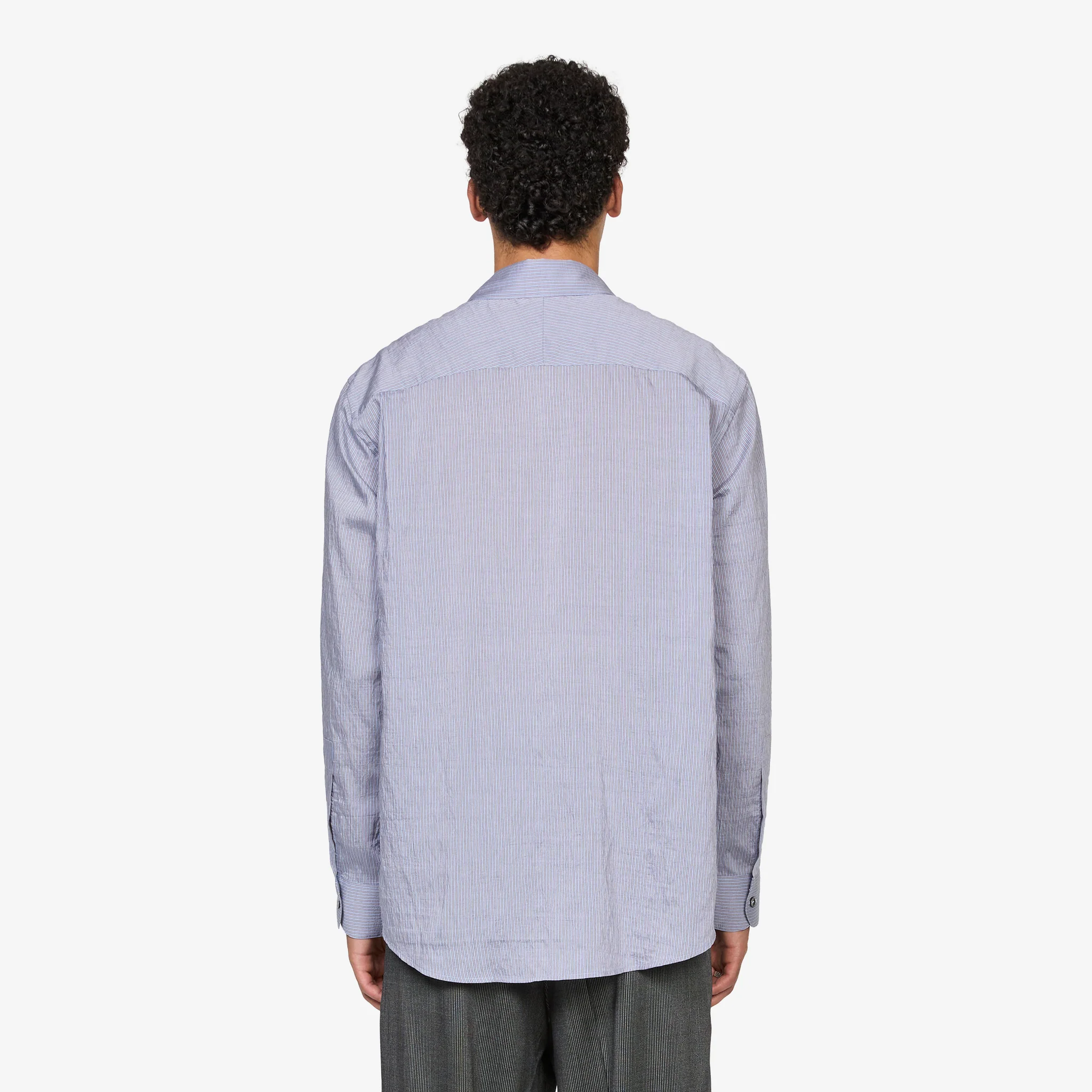 View Shirt Lilac Stripe - Image 3
