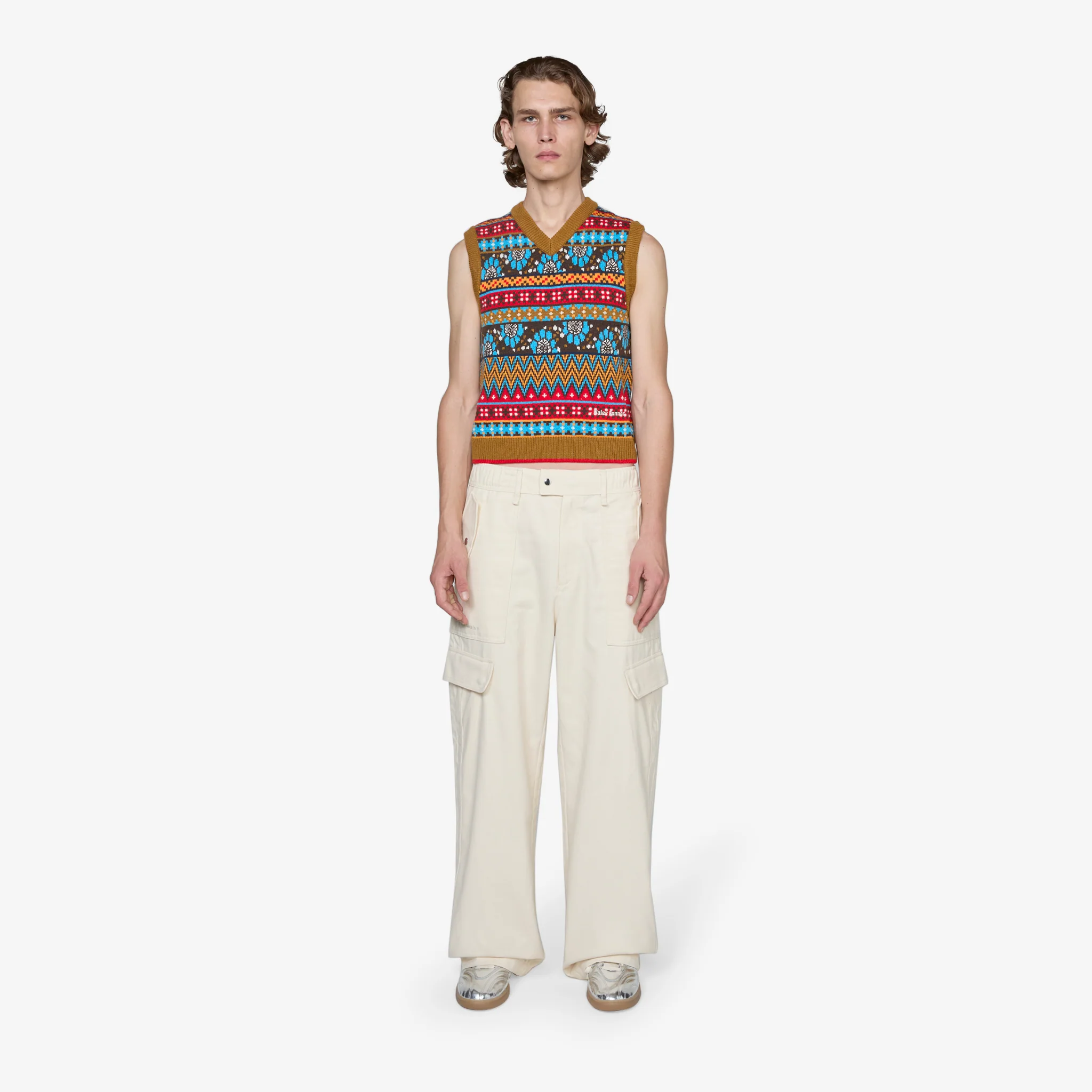Wales Bonner x Cargo Pant Wonder White - Image 6