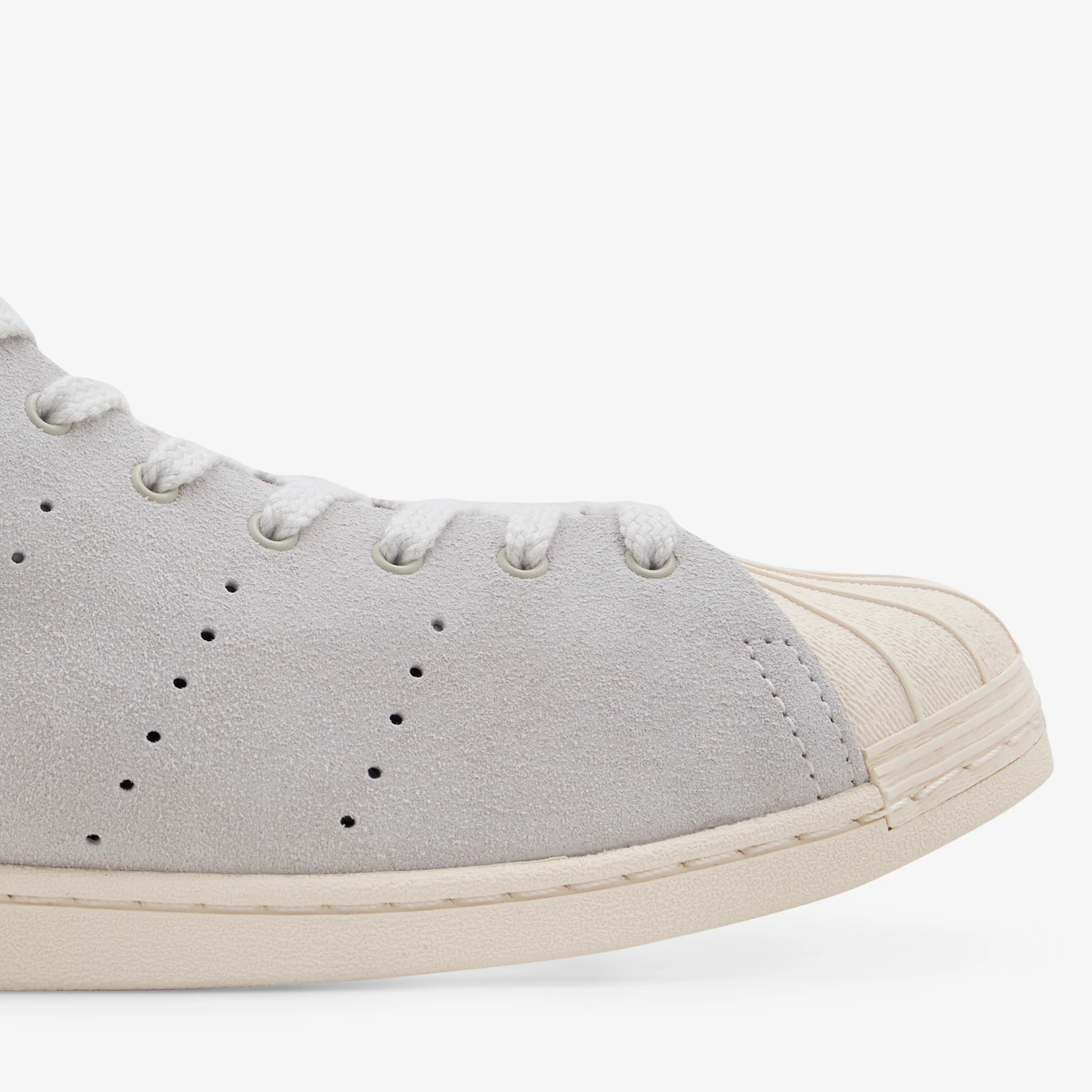 Wales Bonner x Superstar Hi Mist Stone | Wonder White | Gold Metallic - Image 6