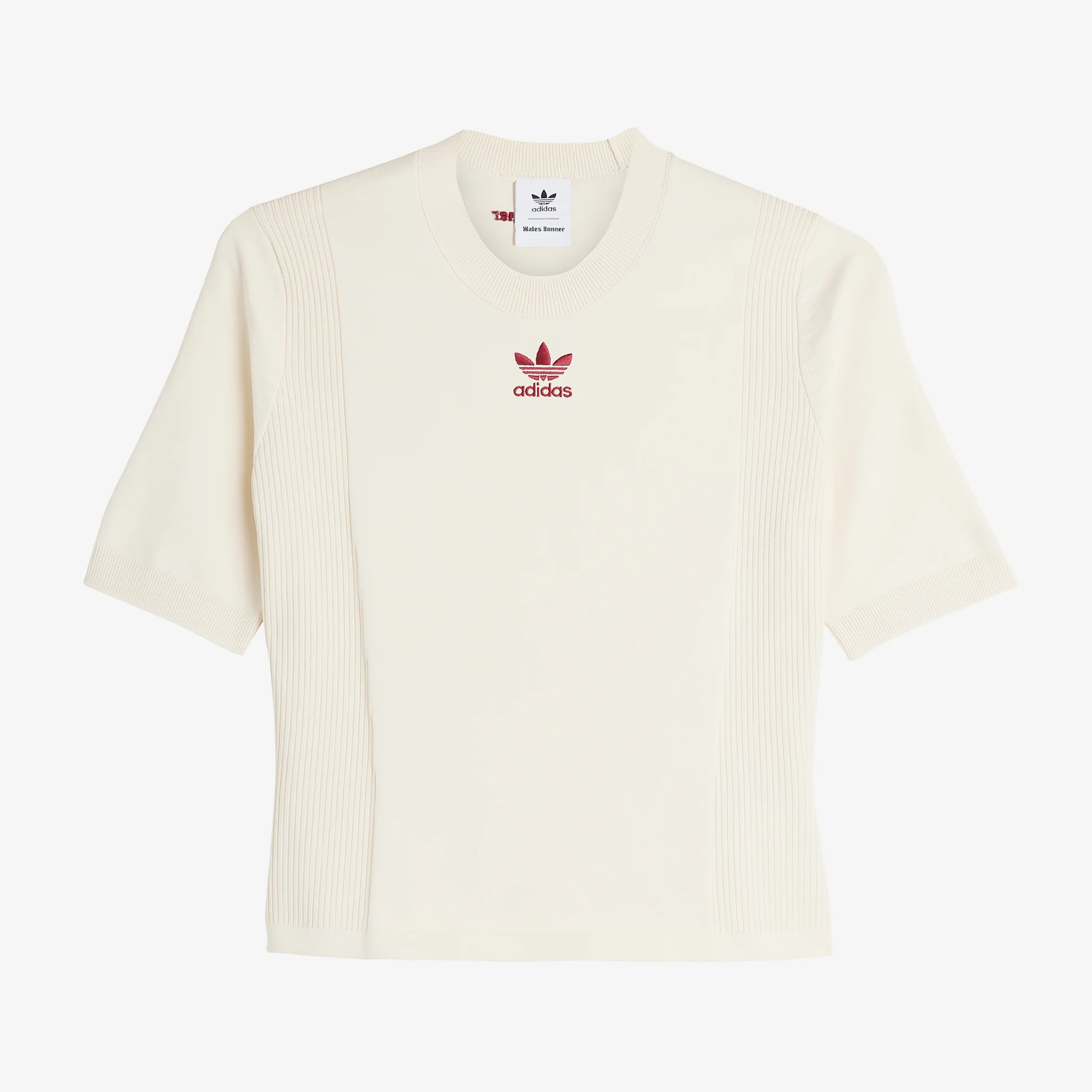 Wales Bonner x Women's Knit Short Sleeve Top Wonder White