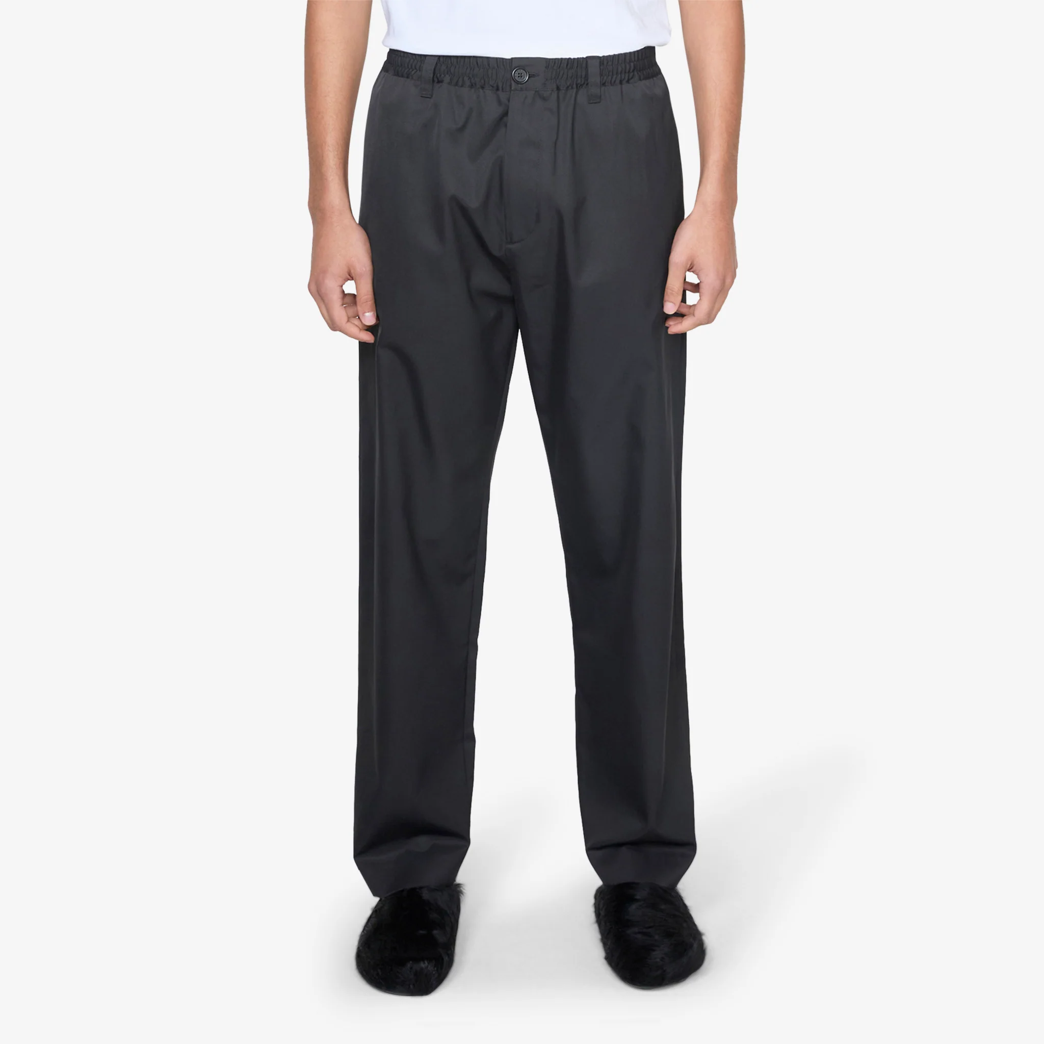 Water-Repellent Trousers Black