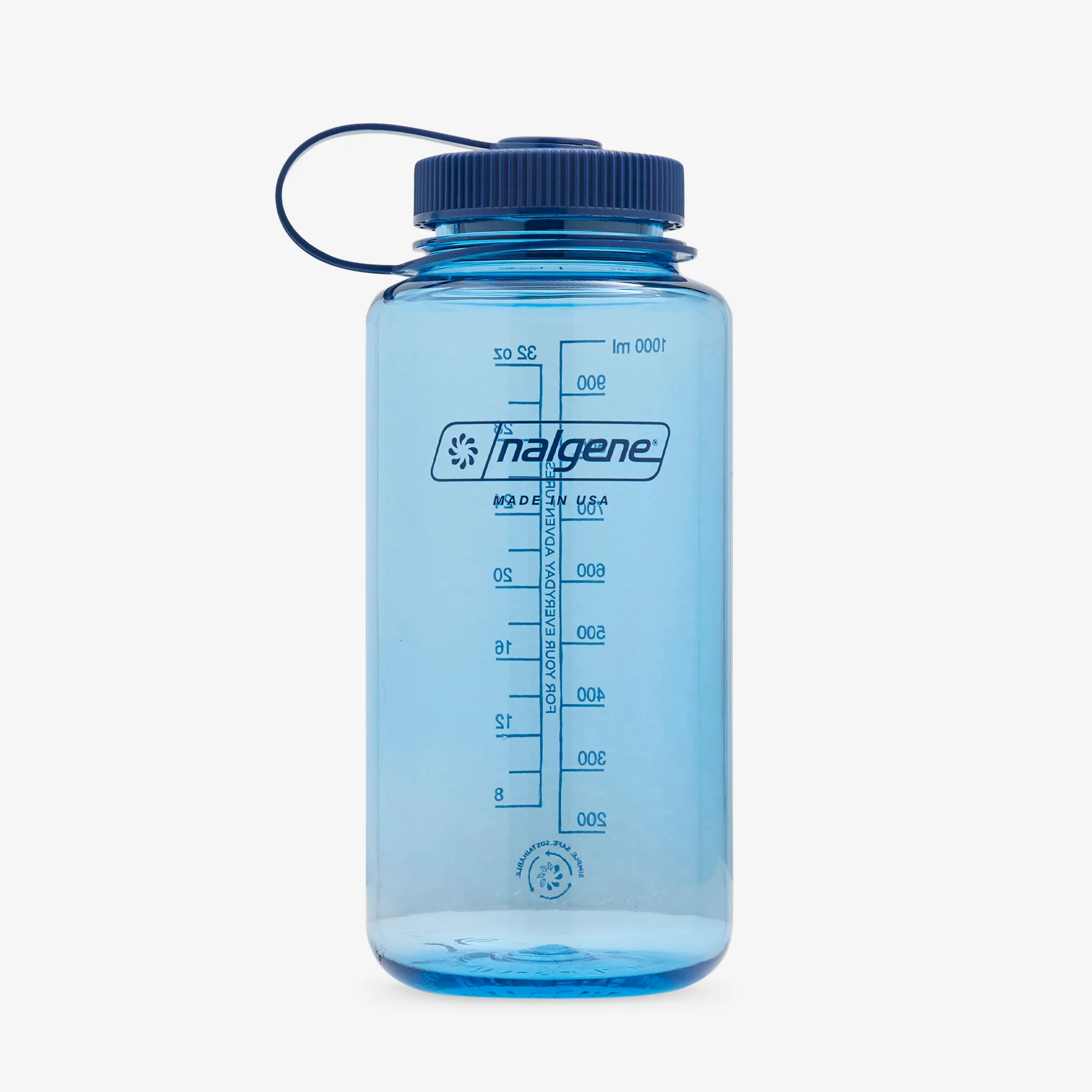 Wide Mouth Sustain Bottle 1000mL Baby Blue