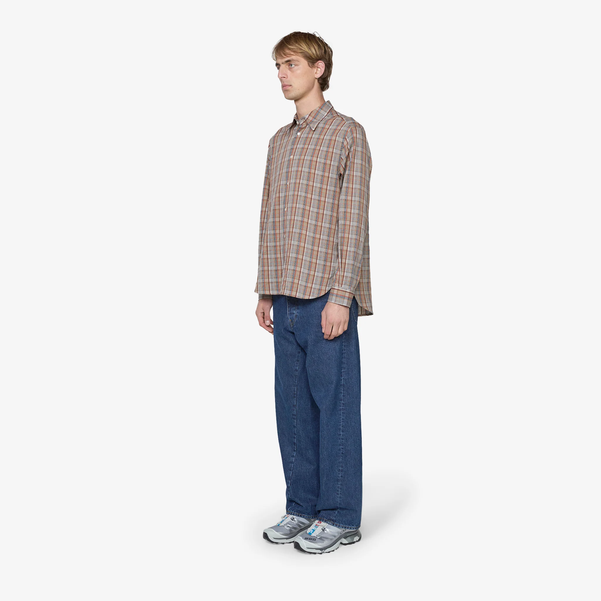 Wide Twist Jeans Rinse Blue - Image 6