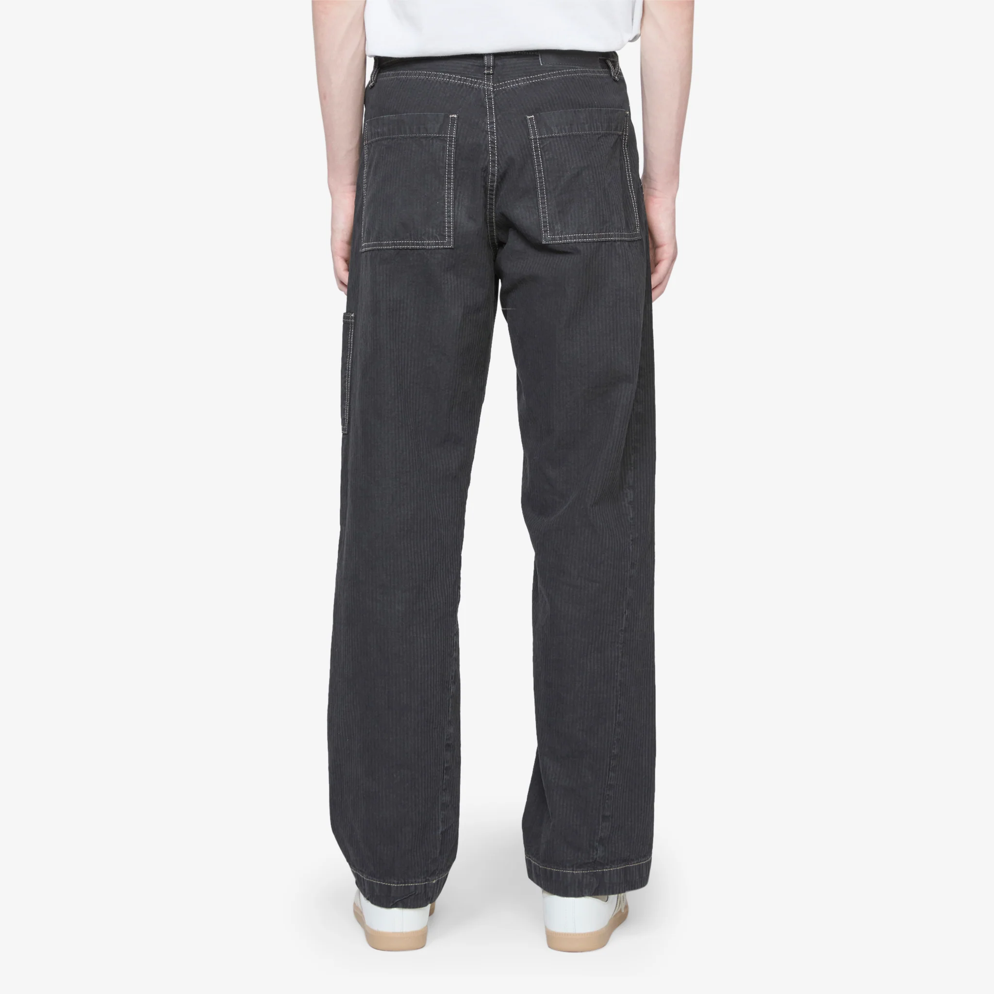Wide Twist Work Jeans Black - Image 6
