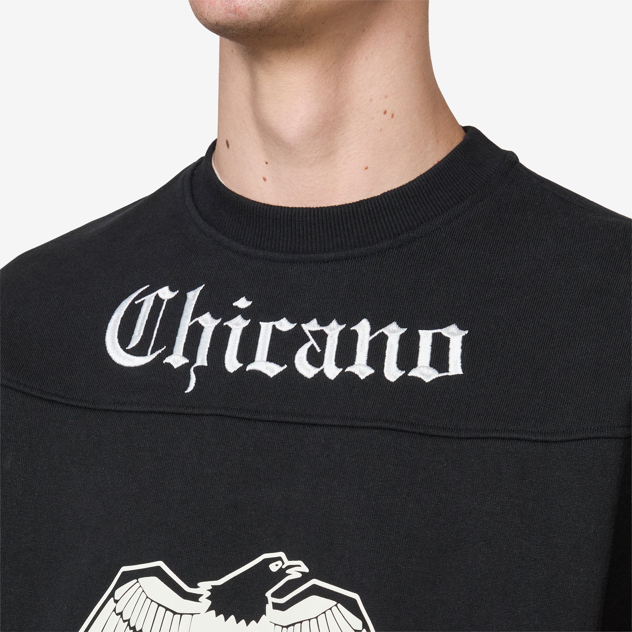 Willy Chavarria x Chicano Sweatshirt Black - Image 3
