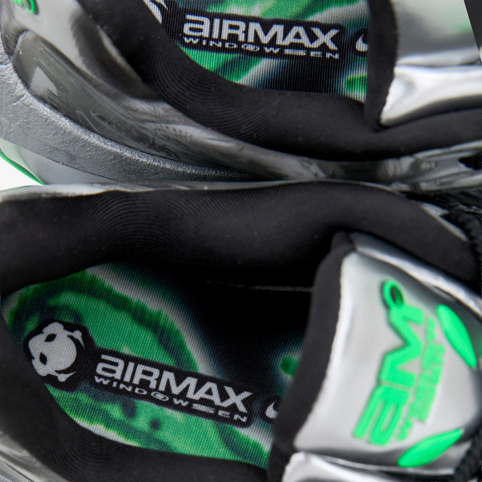 WINDOWSEN x Women's Air Max Muse Metallic Silver | Rage Green | Anthracite - Image 7