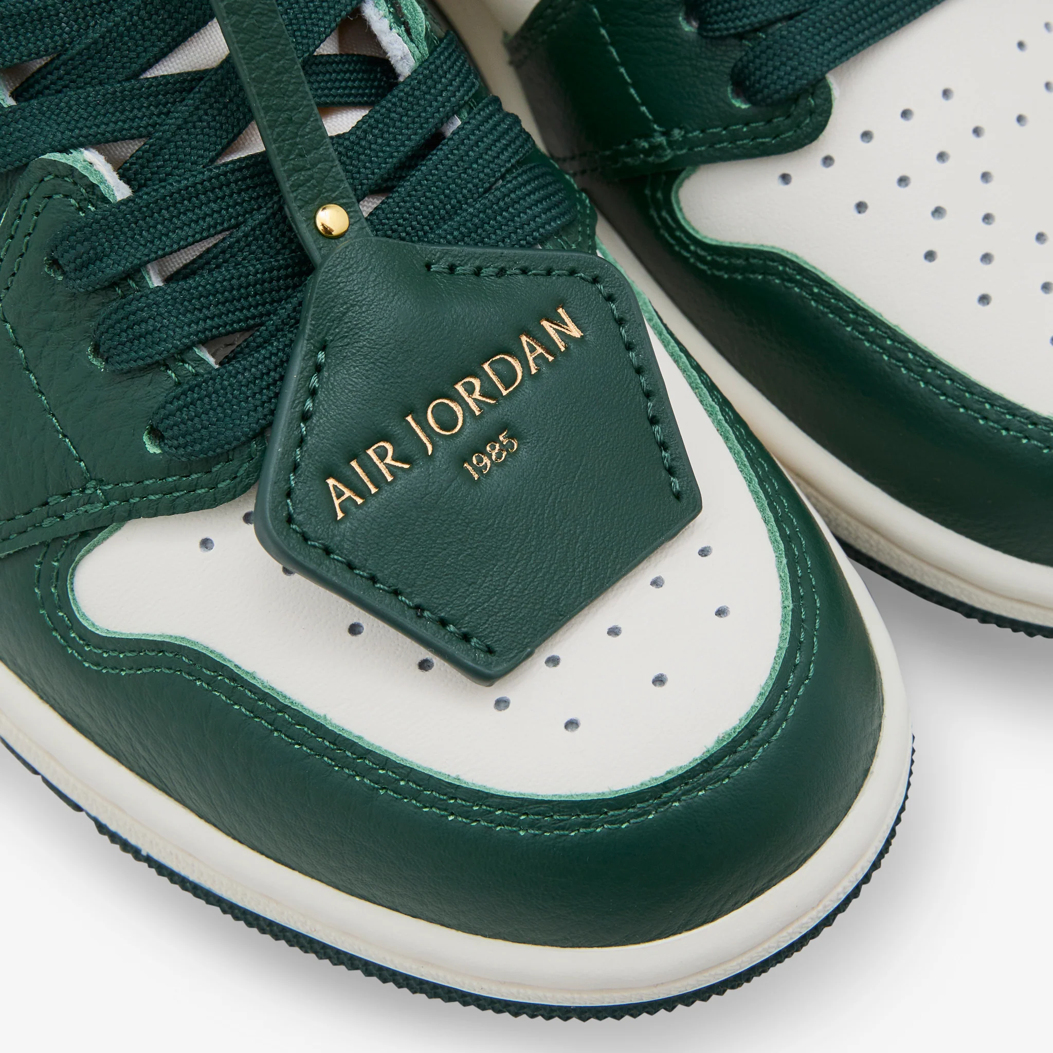 Women's Air Jordan 1 Retro High OG Pale Ivory | Pro Green | Fir | Coconut Milk - Image 5