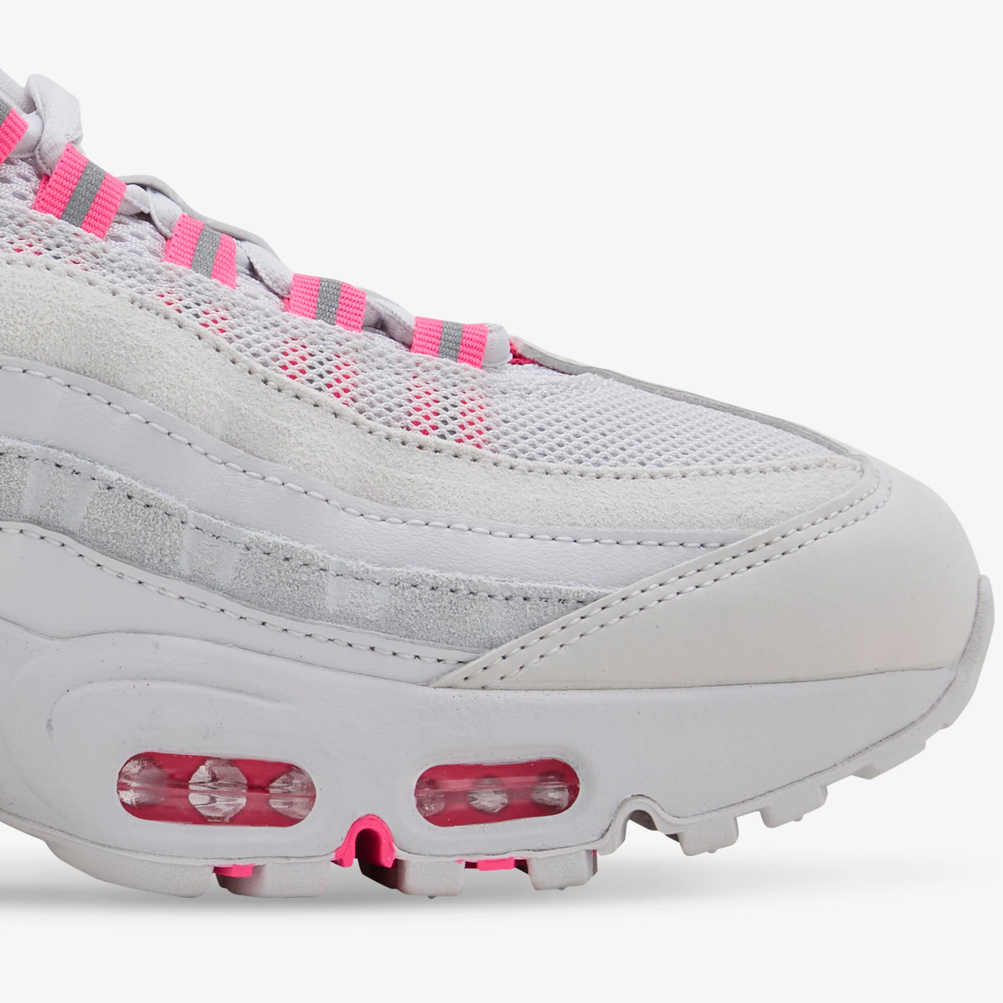 Women's Air Max 95 Vast Grey | Hyper Pink | Pure Platinum - Image 5