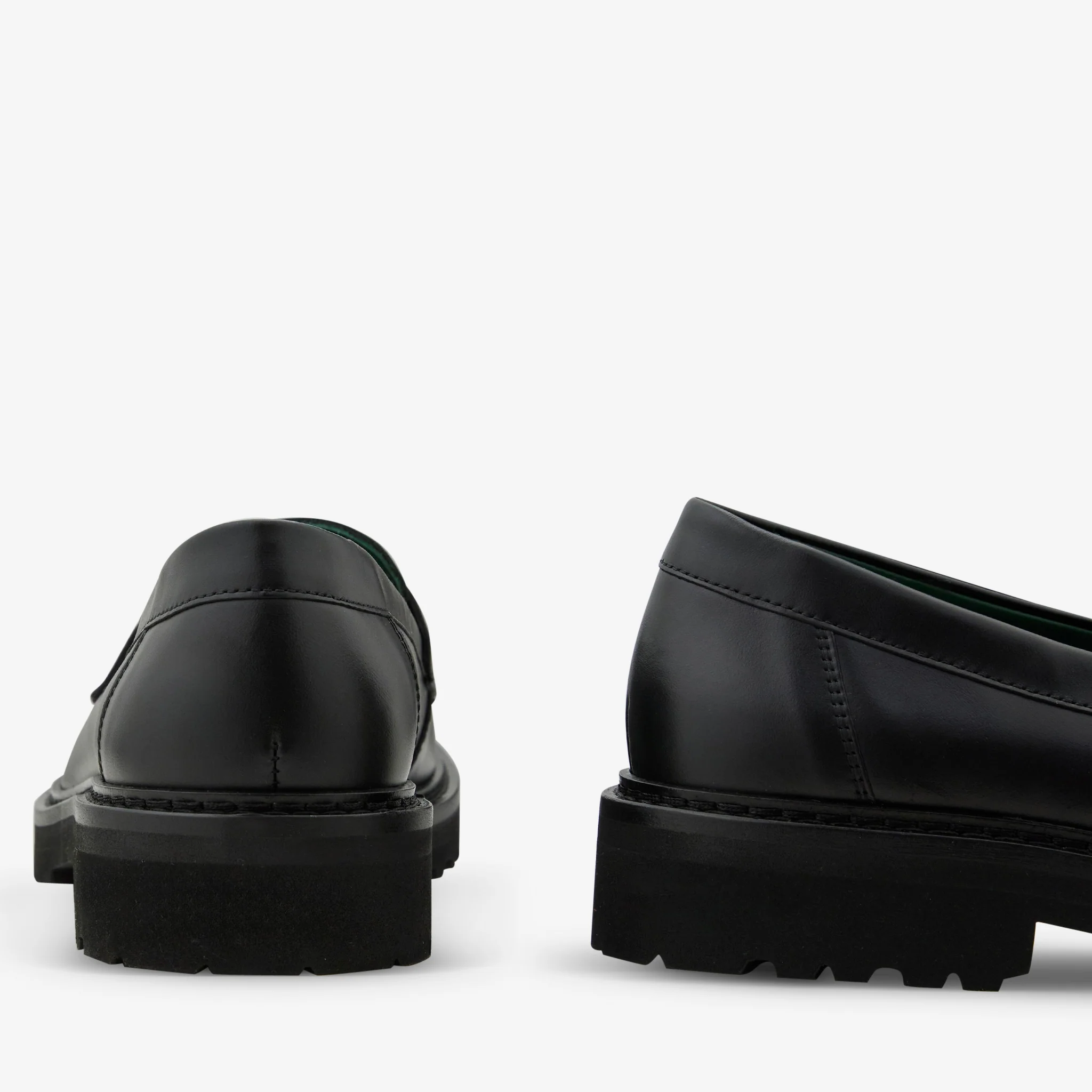 Women's Richee Penny Loafer Black Nappa Leather - Image 4