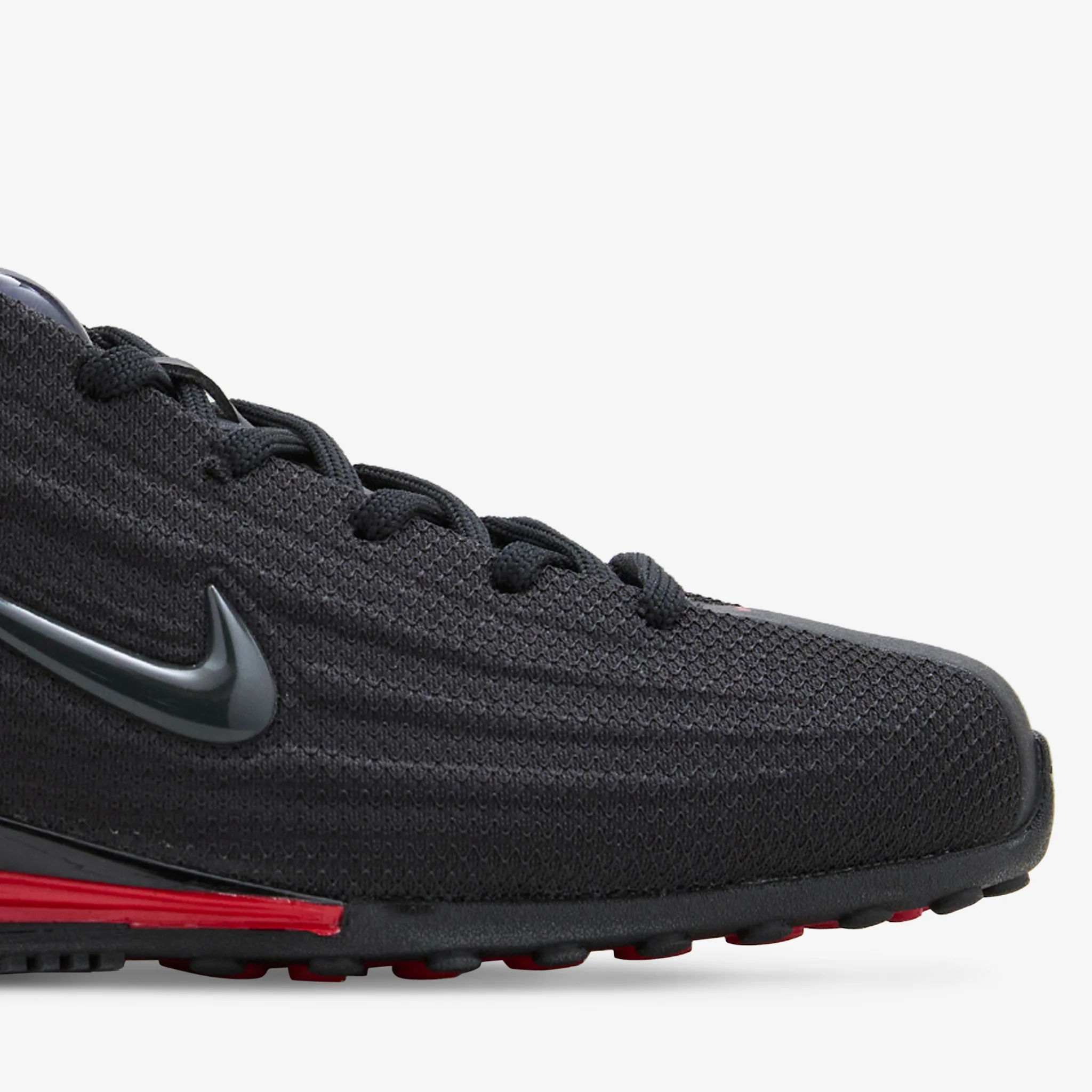 Women's Shox Z Black | Black | University Red - Image 5