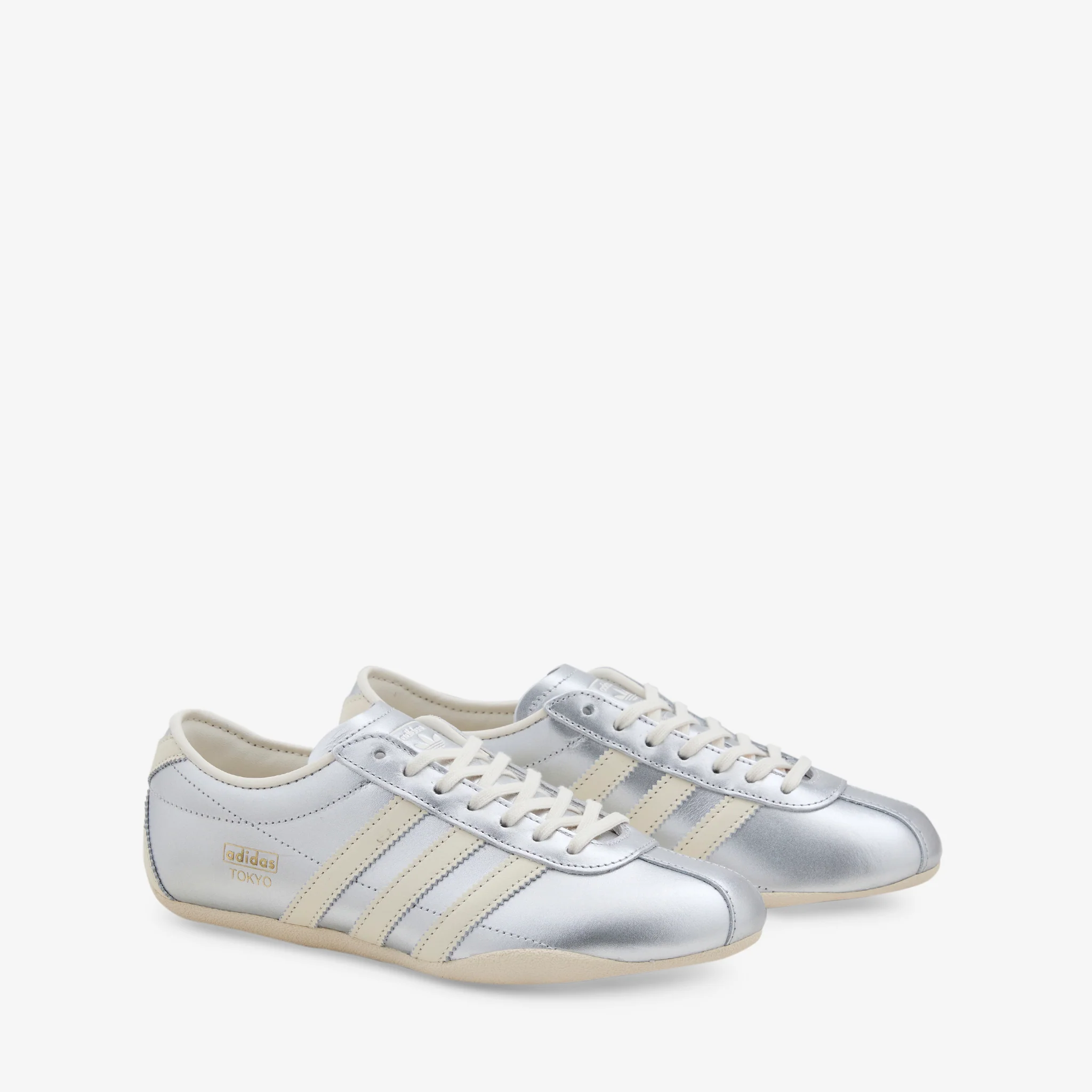 Women's Tokyo Silver Metallic | Cream White | Gold Metallic