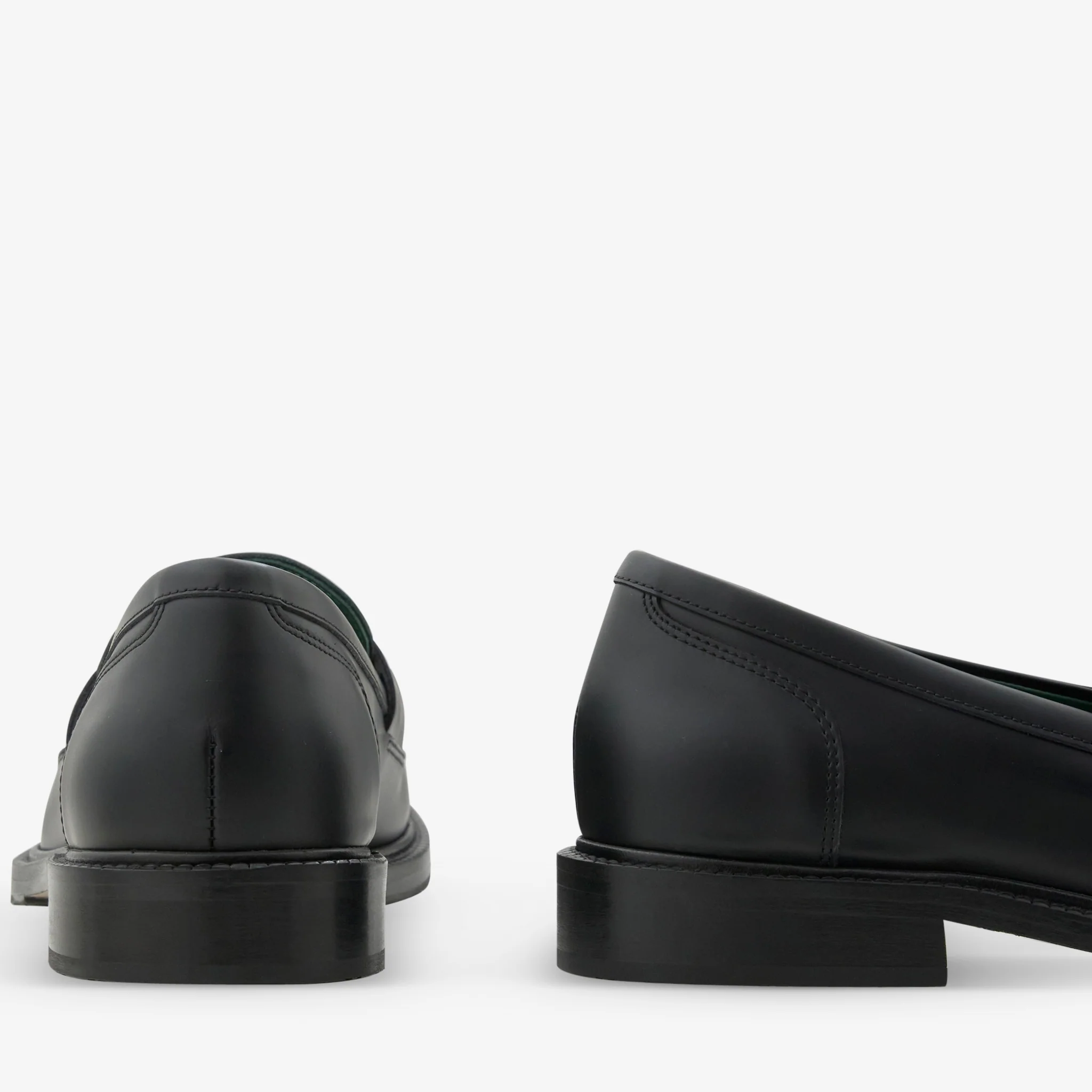 Women's Townee Penny Loafer Black Polido Leather - Image 3