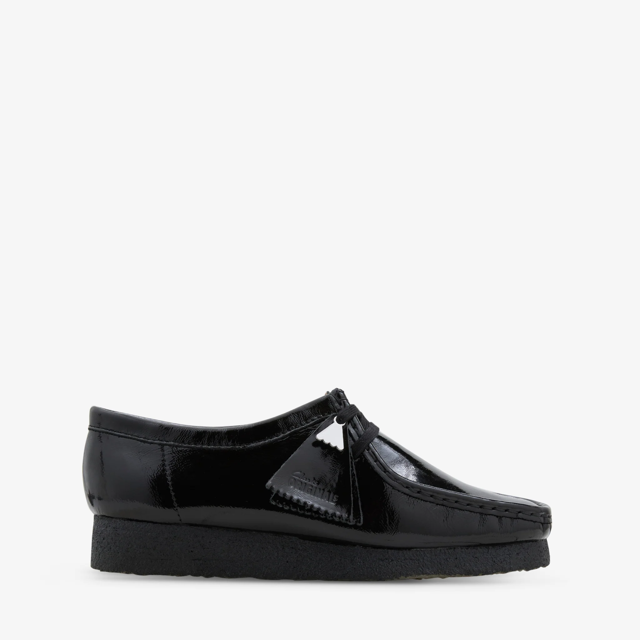 Women's Wallabee Black Patent - Image 2