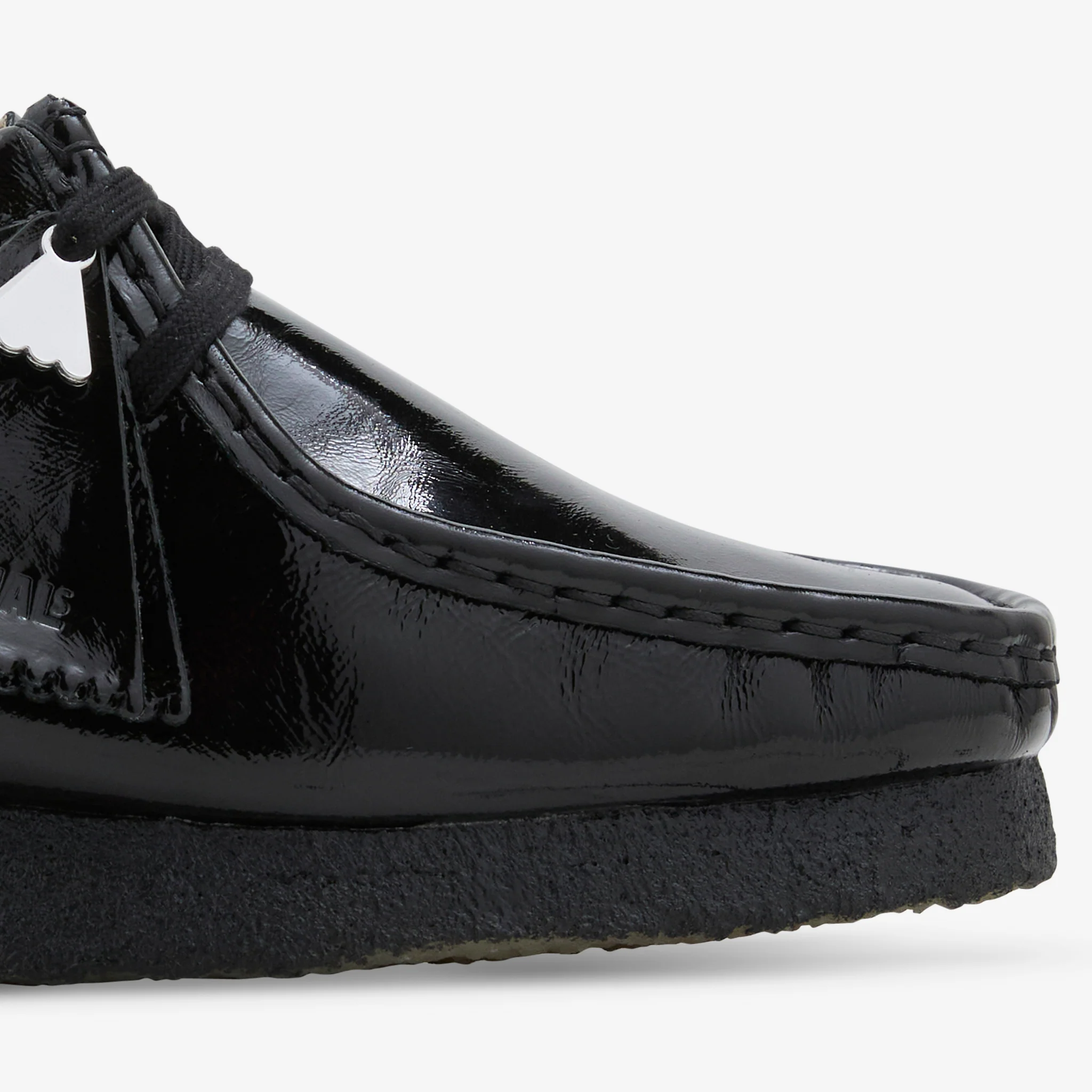 Women's Wallabee Black Patent - Image 6